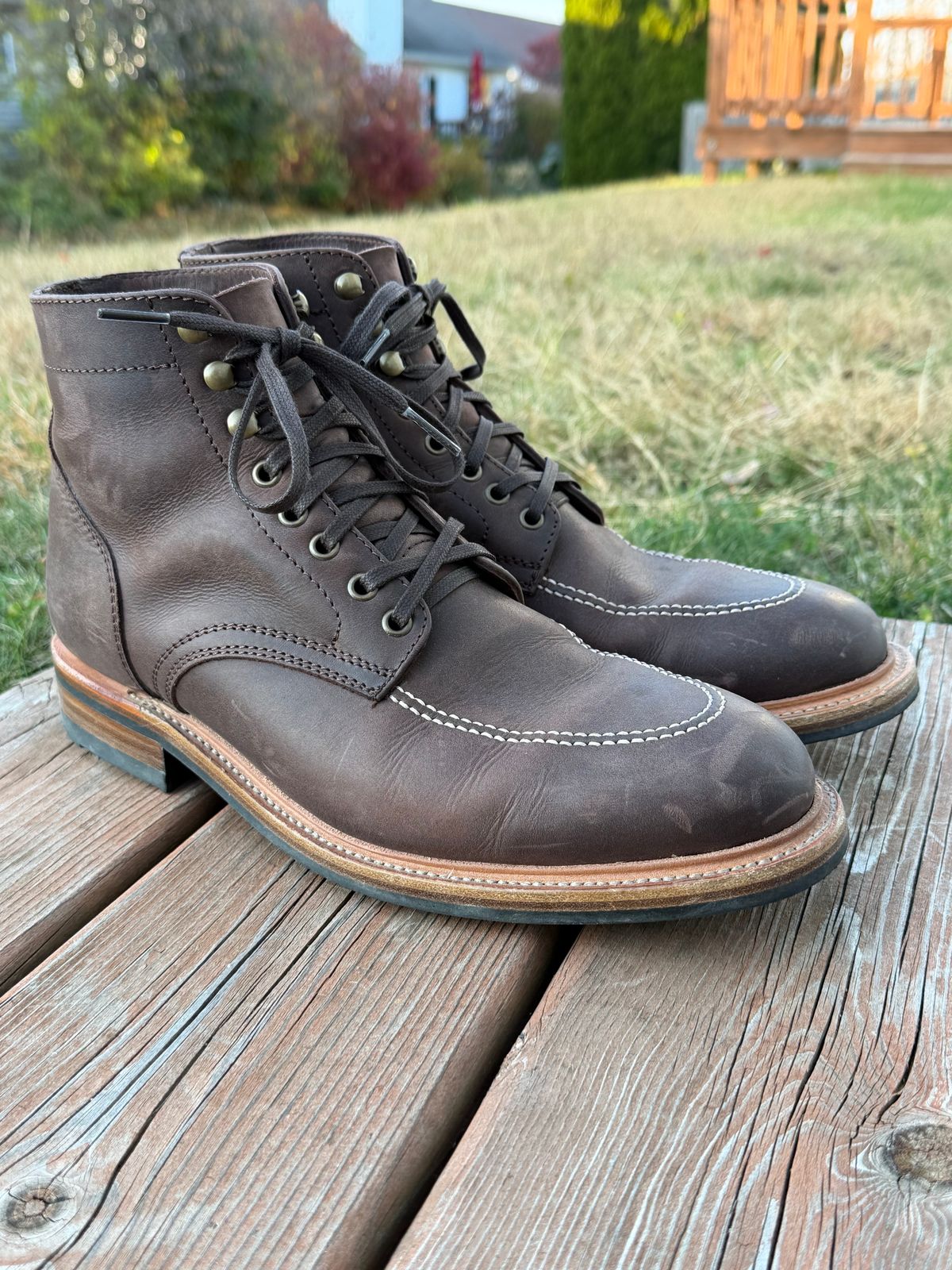 Photo by christianr on November 5, 2025 of the Parkhurst The Niagara in Henna Veg Re-Tan.