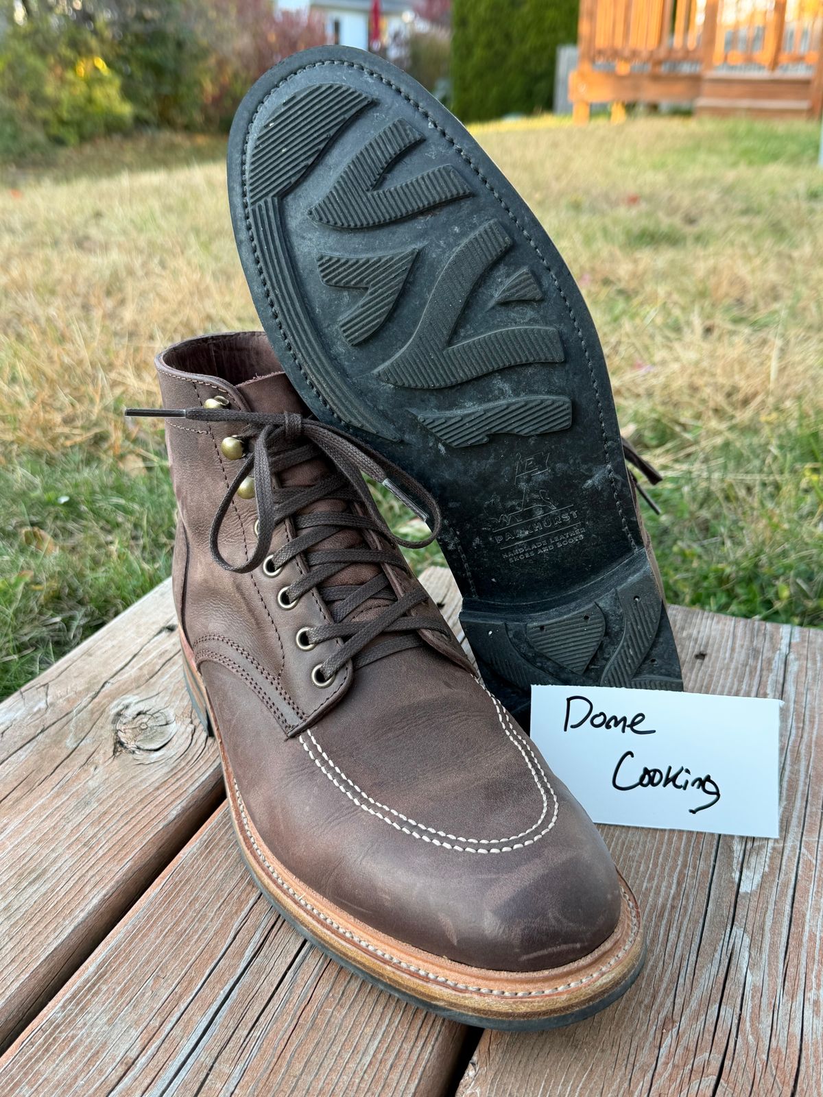 Photo by christianr on November 5, 2025 of the Parkhurst The Niagara in Henna Veg Re-Tan.