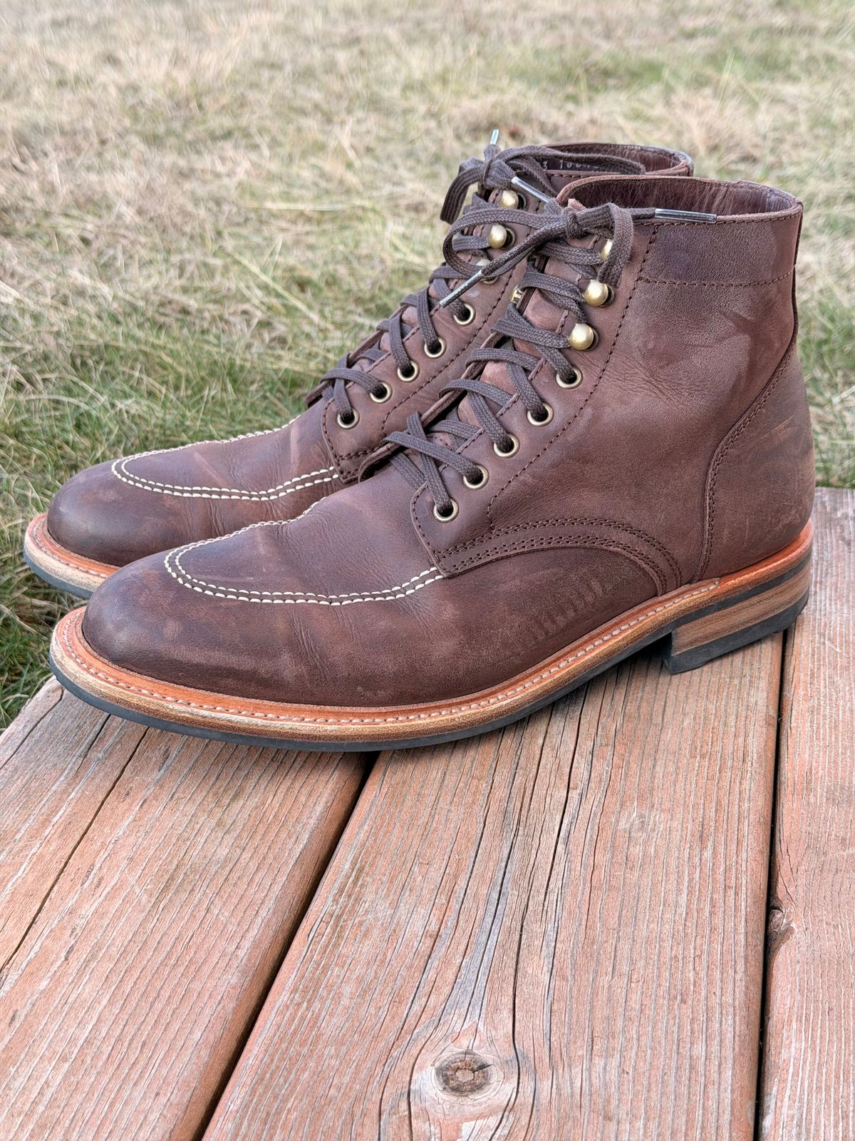 Photo by christianr on January 5, 2026 of the Parkhurst The Niagara in Henna Veg Re-Tan.