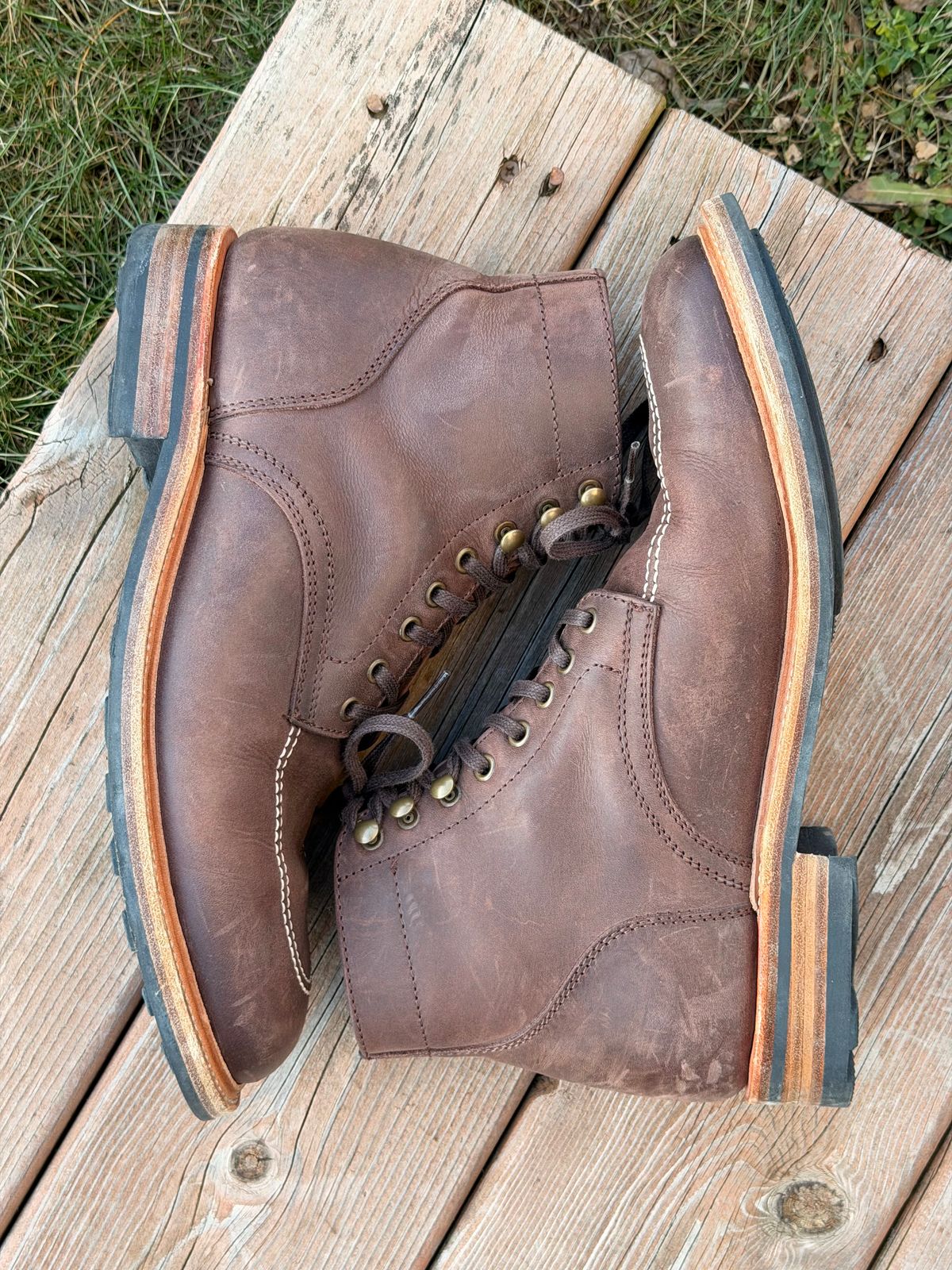 Photo by christianr on January 5, 2026 of the Parkhurst The Niagara in Henna Veg Re-Tan.