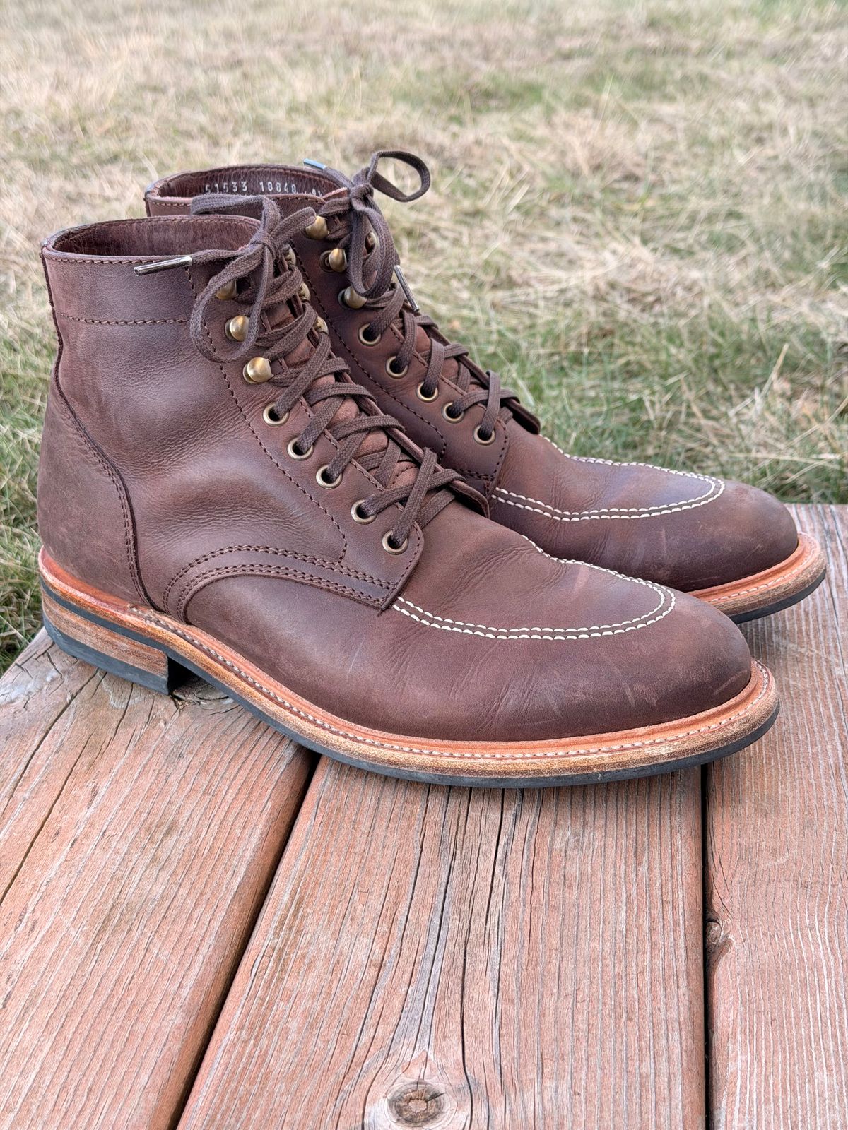 Photo by christianr on January 5, 2026 of the Parkhurst The Niagara in Henna Veg Re-Tan.