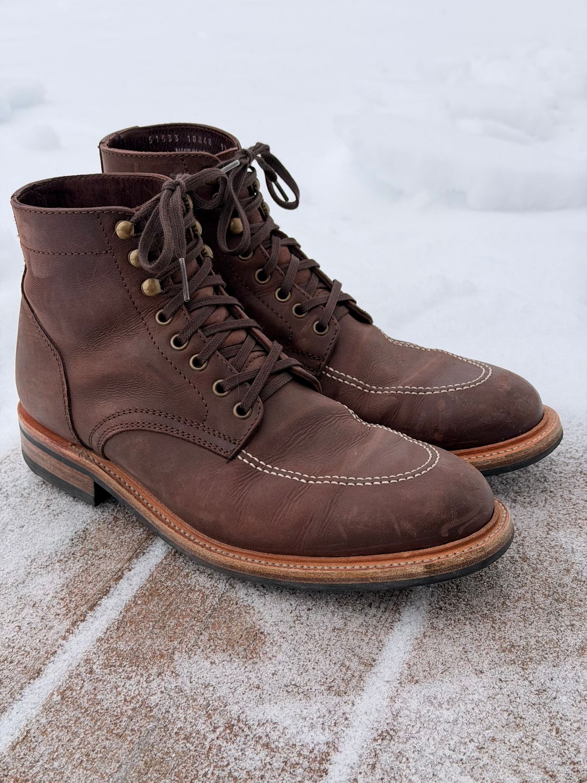 Photo by christianr on February 5, 2026 of the Parkhurst The Niagara in Henna Veg Re-Tan.