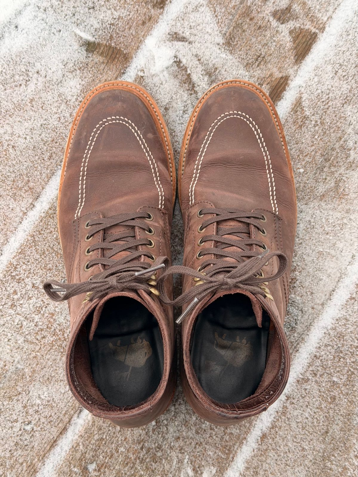 Photo by christianr on February 5, 2026 of the Parkhurst The Niagara in Henna Veg Re-Tan.