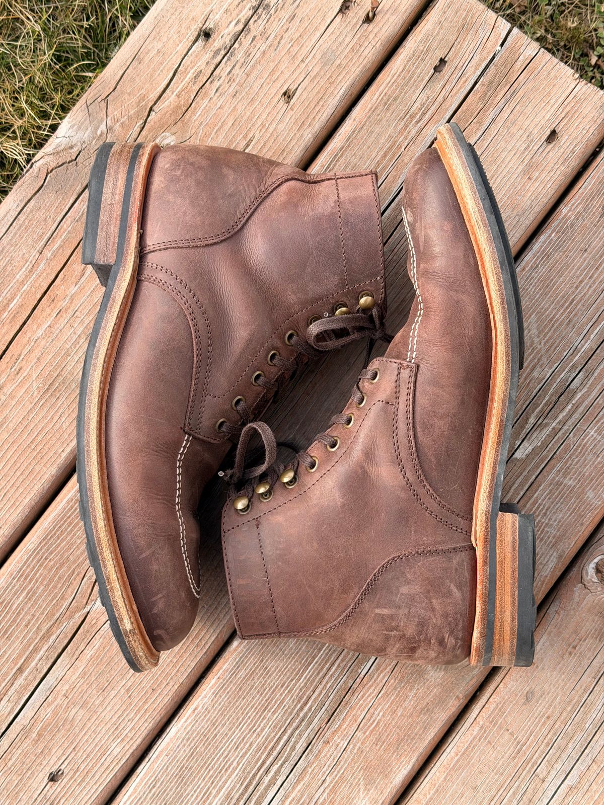 Photo by christianr on March 2, 2026 of the Parkhurst The Niagara in Henna Veg Re-Tan.