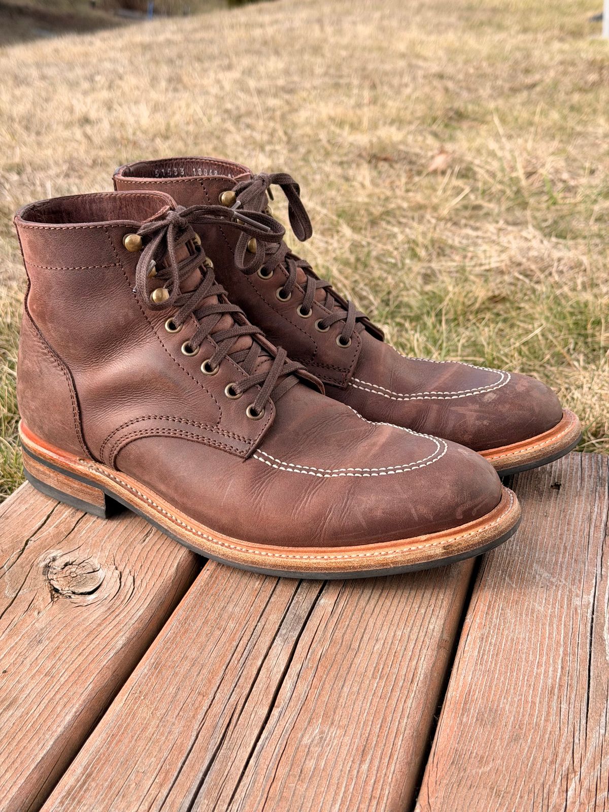 Photo by christianr on March 2, 2026 of the Parkhurst The Niagara in Henna Veg Re-Tan.