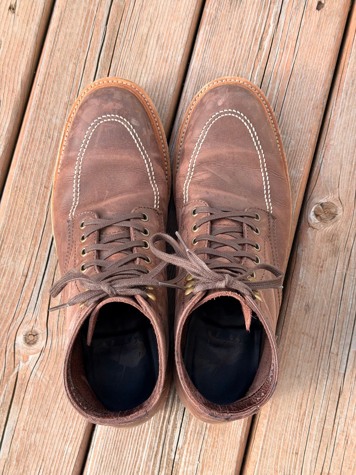 Photo by christianr on March 2, 2026 of the Parkhurst The Niagara in Henna Veg Re-Tan.