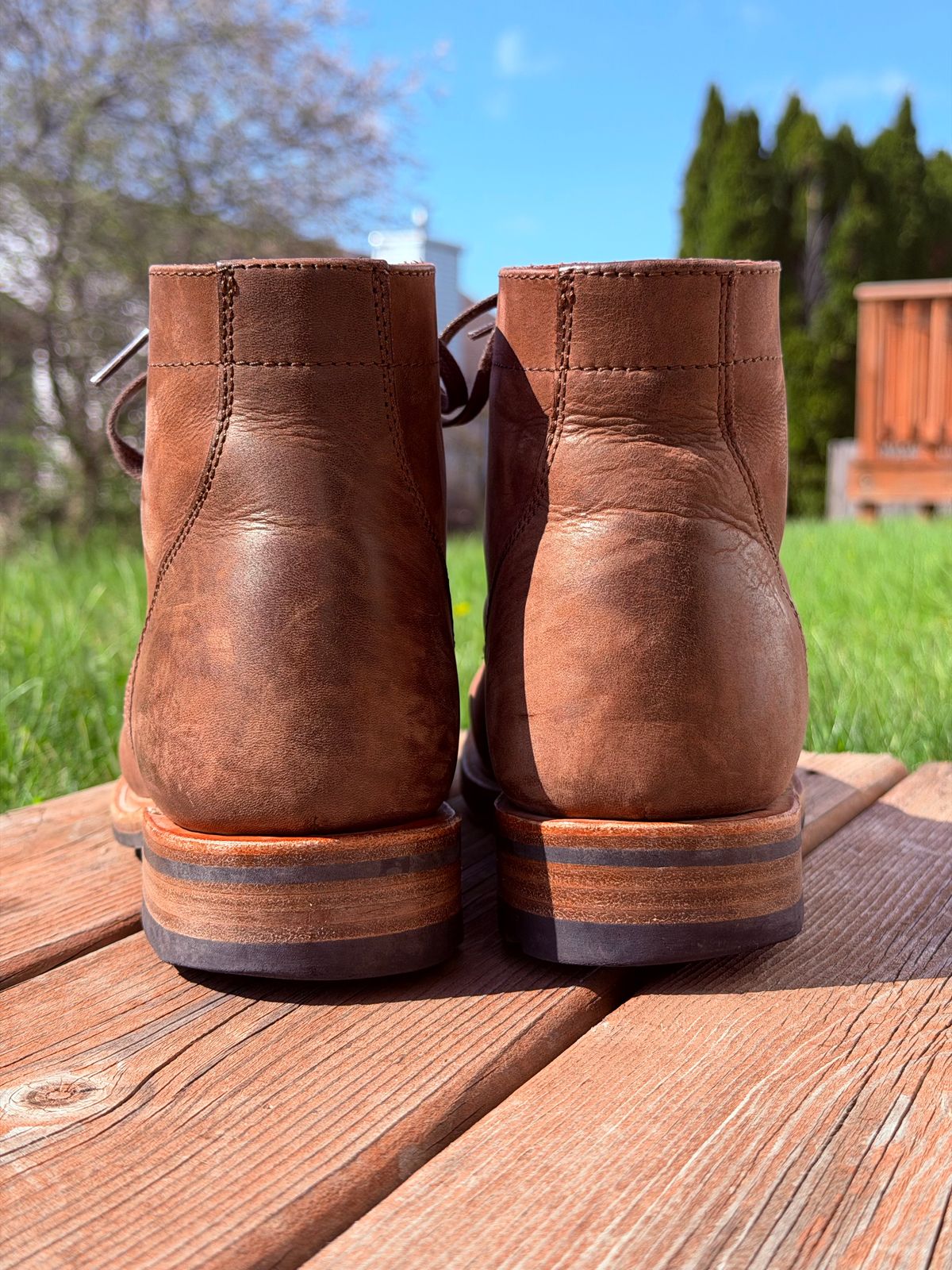 Photo by christianr on April 5, 2026 of the Parkhurst The Niagara in Henna Veg Re-Tan.