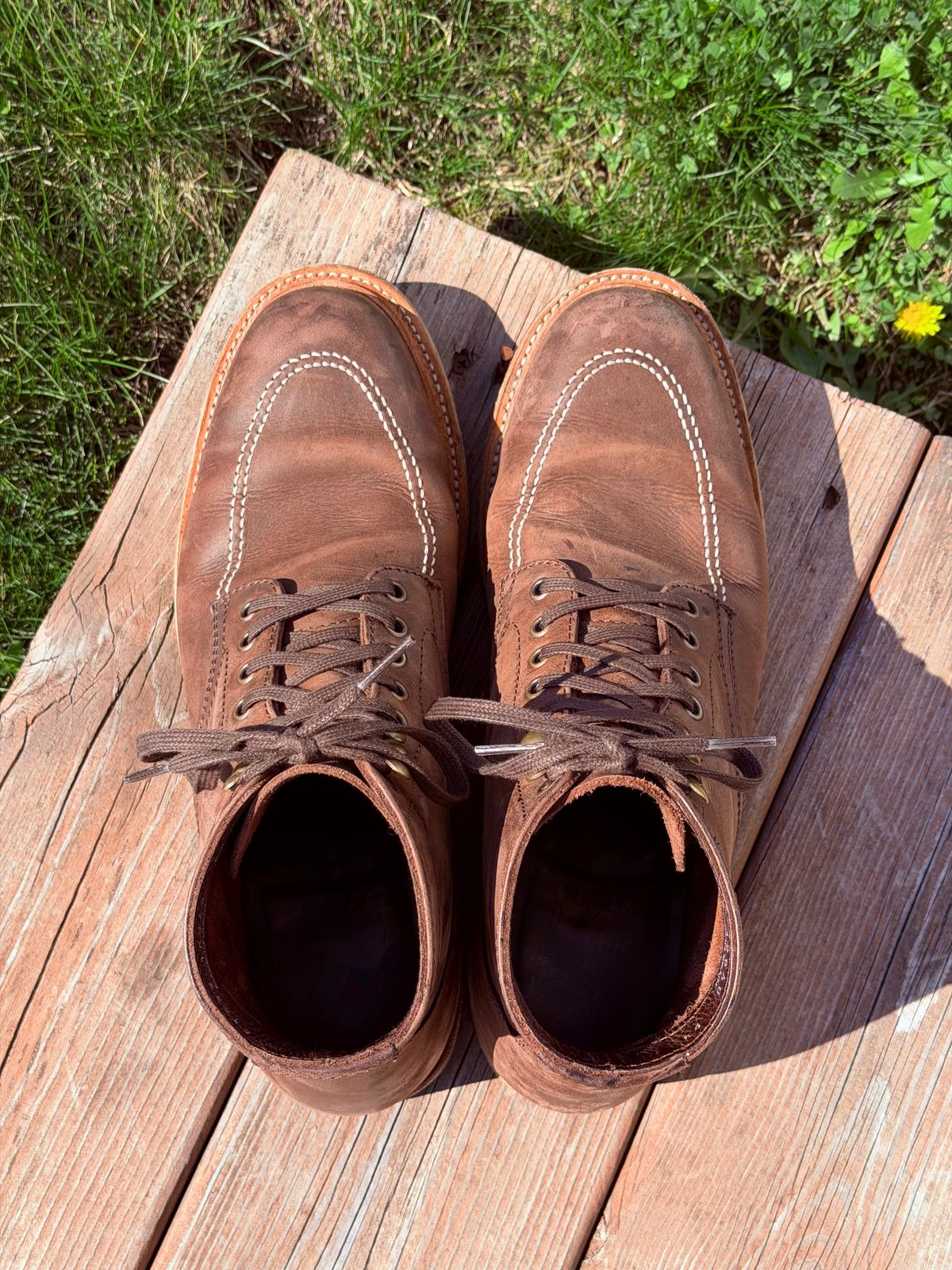 Photo by christianr on April 5, 2026 of the Parkhurst The Niagara in Henna Veg Re-Tan.