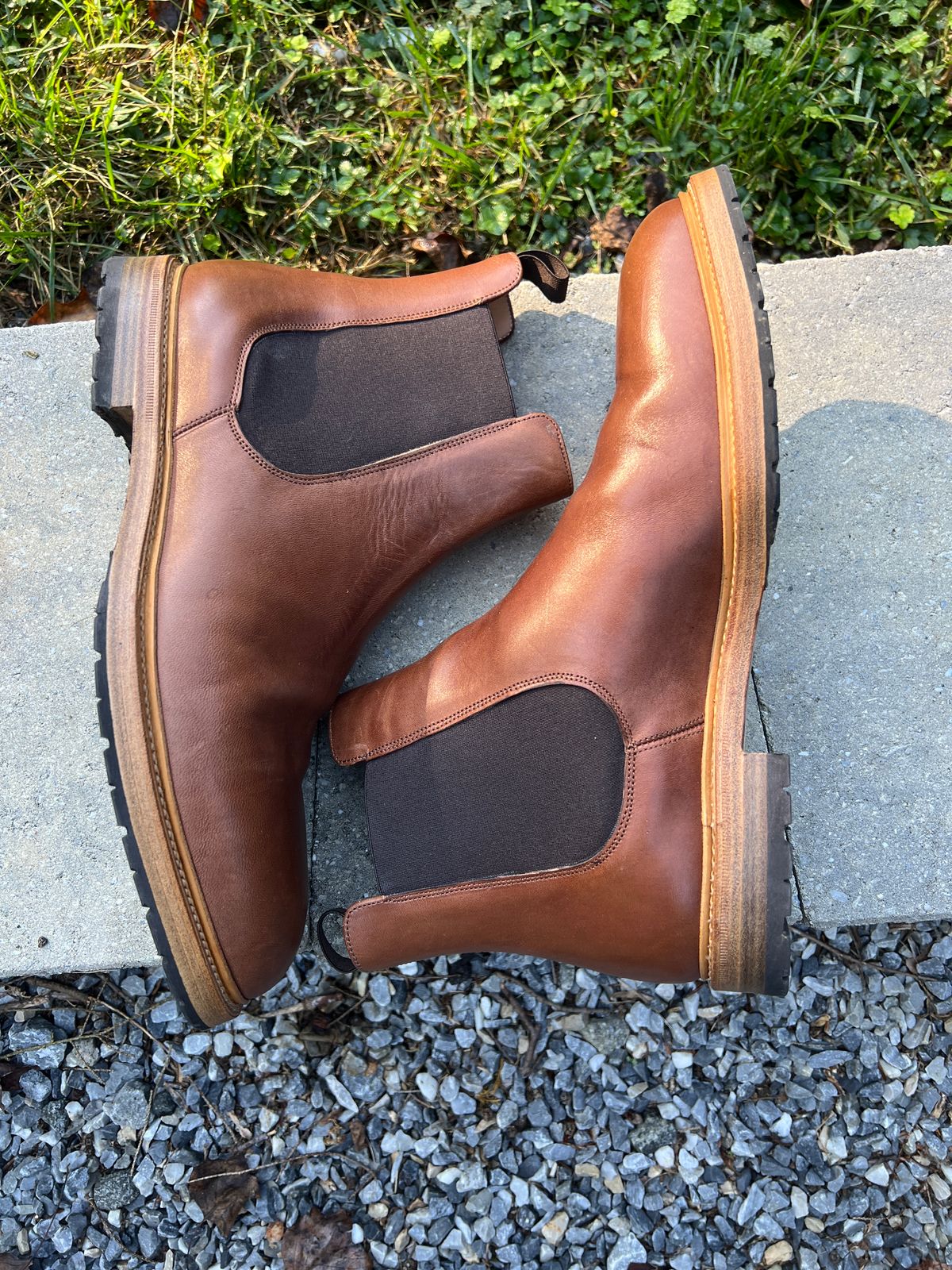 Photo by Benjamnb on October 14, 2024 of the Rider Boot Co. Fritz in Maryam Toscanello Horsebutt.