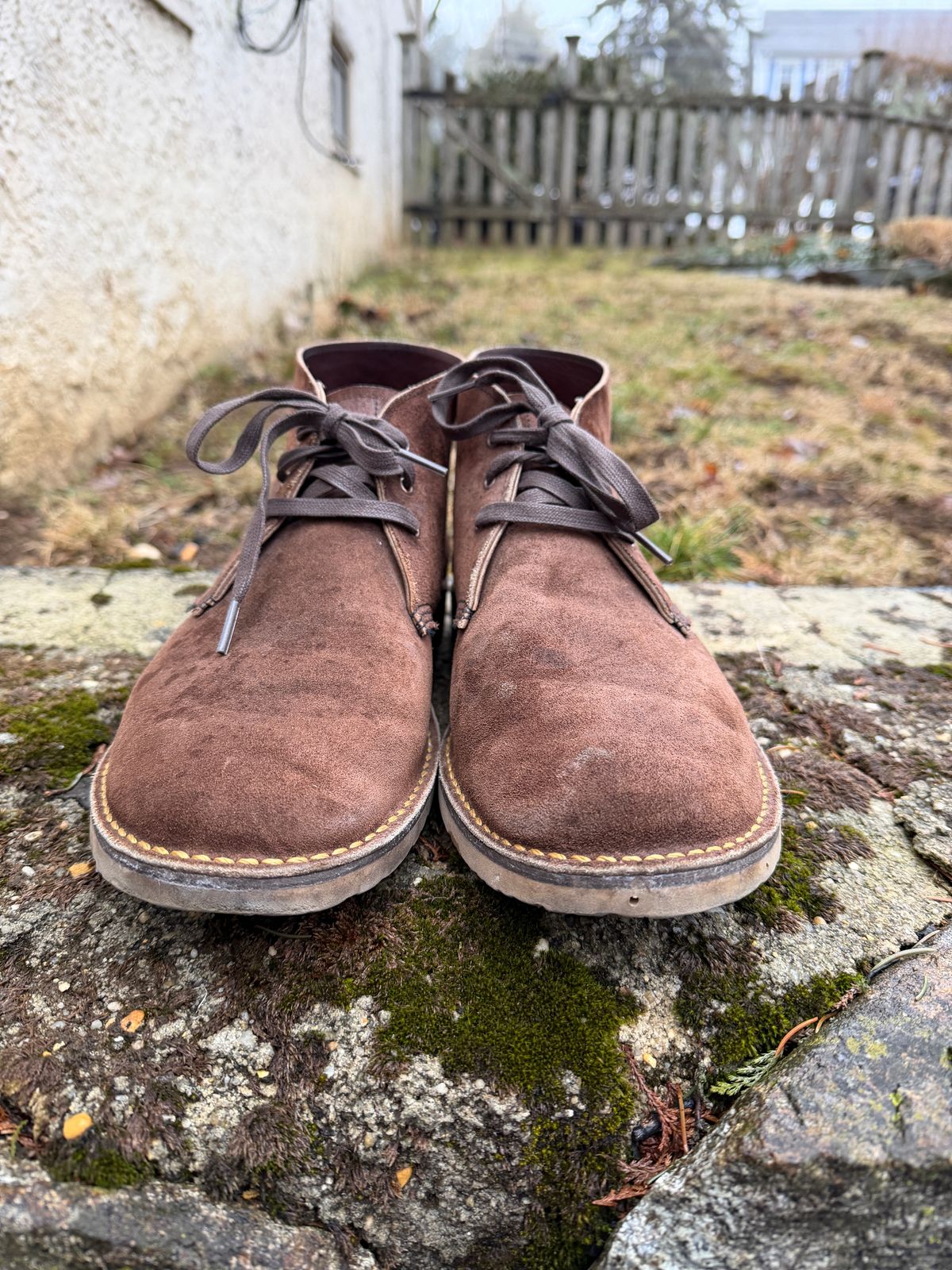 Photo by Benjamnb on March 3, 2026 of the Red Wing Weekender Chukka in Chocolate Muleskinner.
