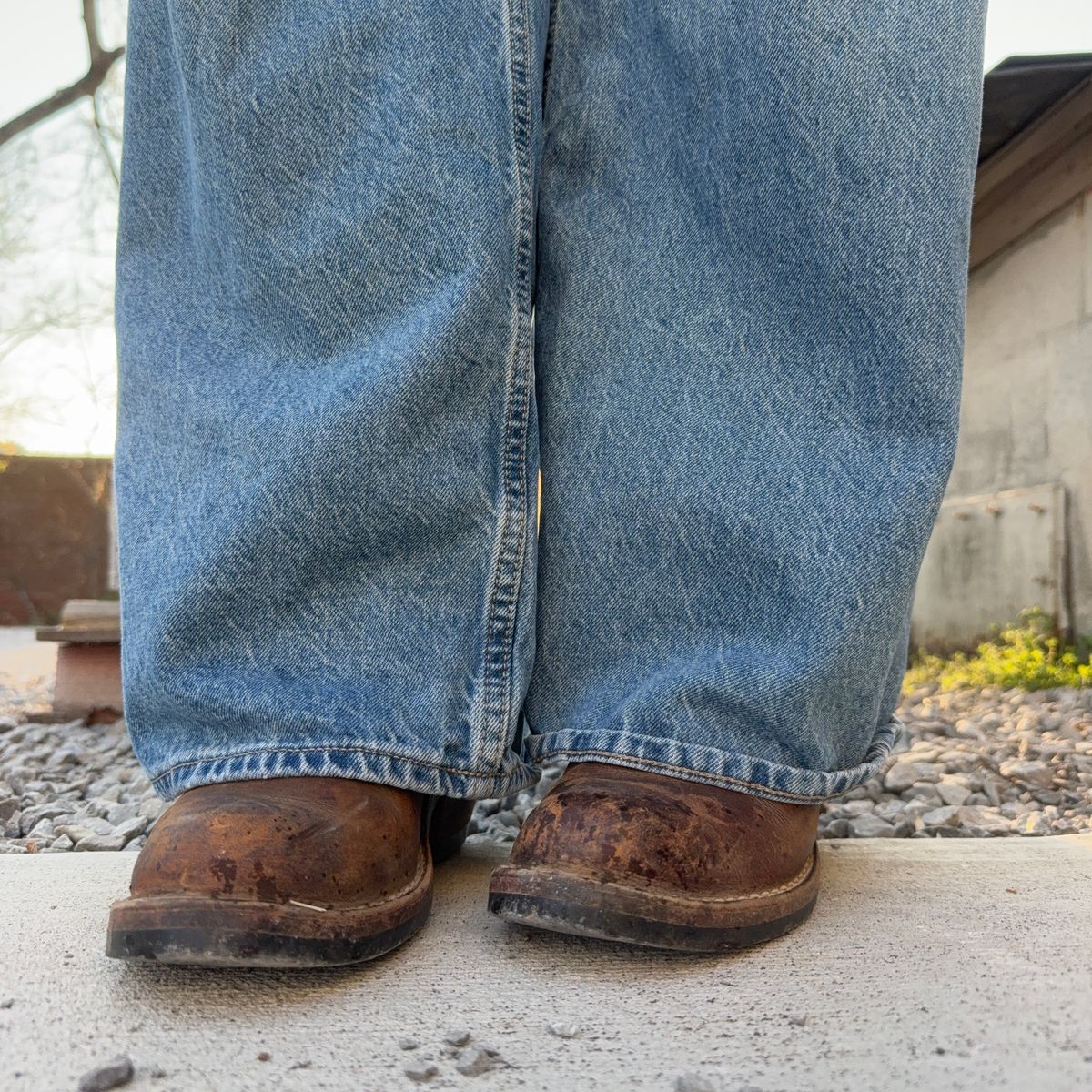 Photo by lydialove on March 26, 2026 of the Nicks Palouse in Horween Orange Predator.
