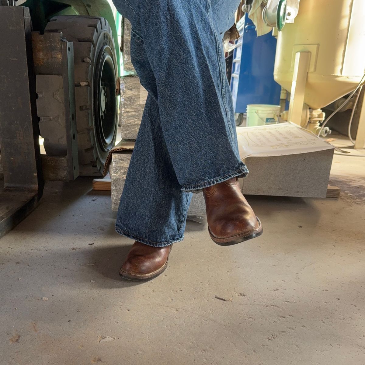 Photo by lydialove on April 3, 2026 of the Nicks Palouse in Horween Orange Predator.