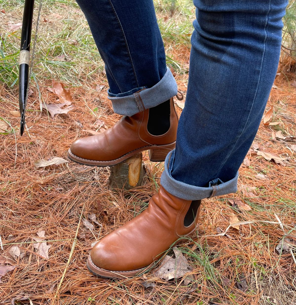 Photo by lydialove on December 4, 2022 of the Red Wing Unlisted Model in Unlisted Leather.