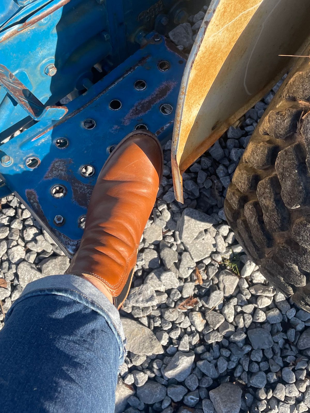 Photo by lydialove on January 4, 2023 of the Red Wing Unlisted Model in Unlisted Leather.