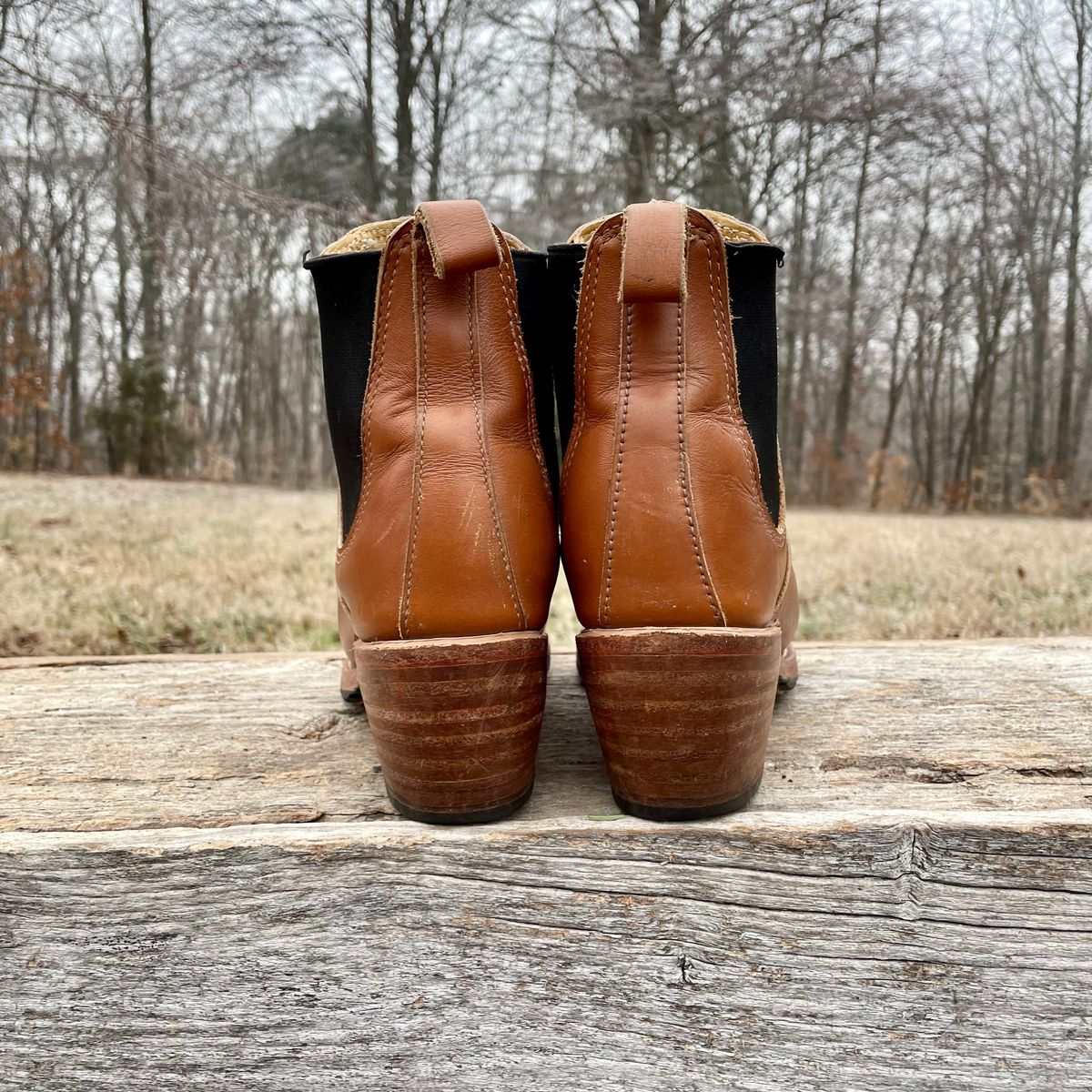 Photo by lydialove on February 2, 2023 of the Red Wing Unlisted Model in Unlisted Leather.