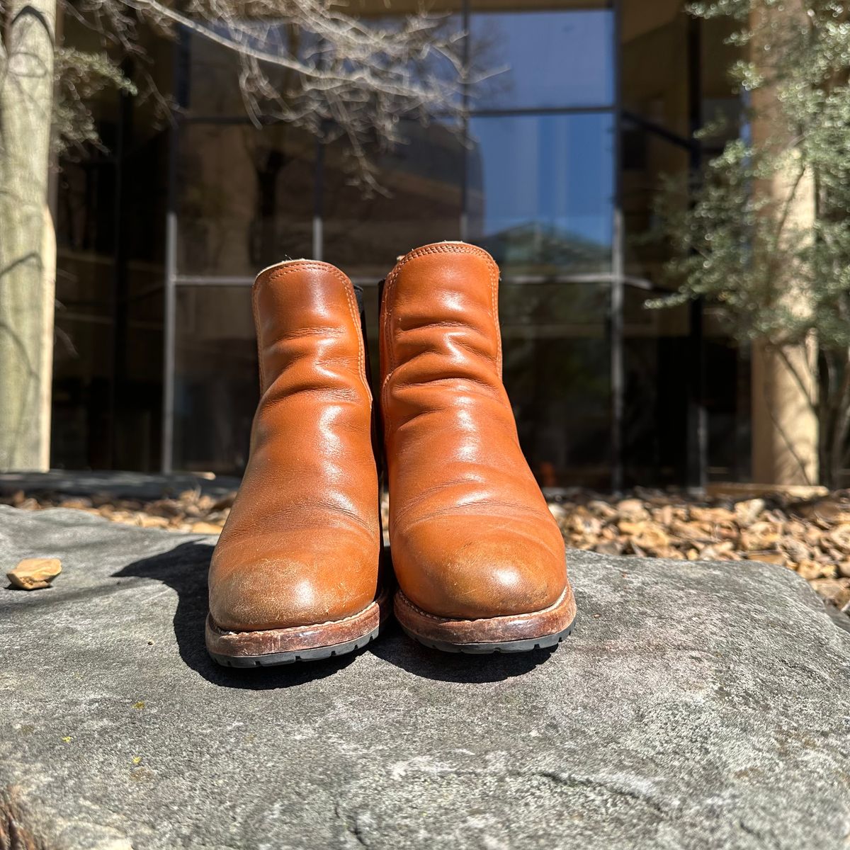 Photo by lydialove on March 4, 2023 of the Red Wing Unlisted Model in Unlisted Leather.