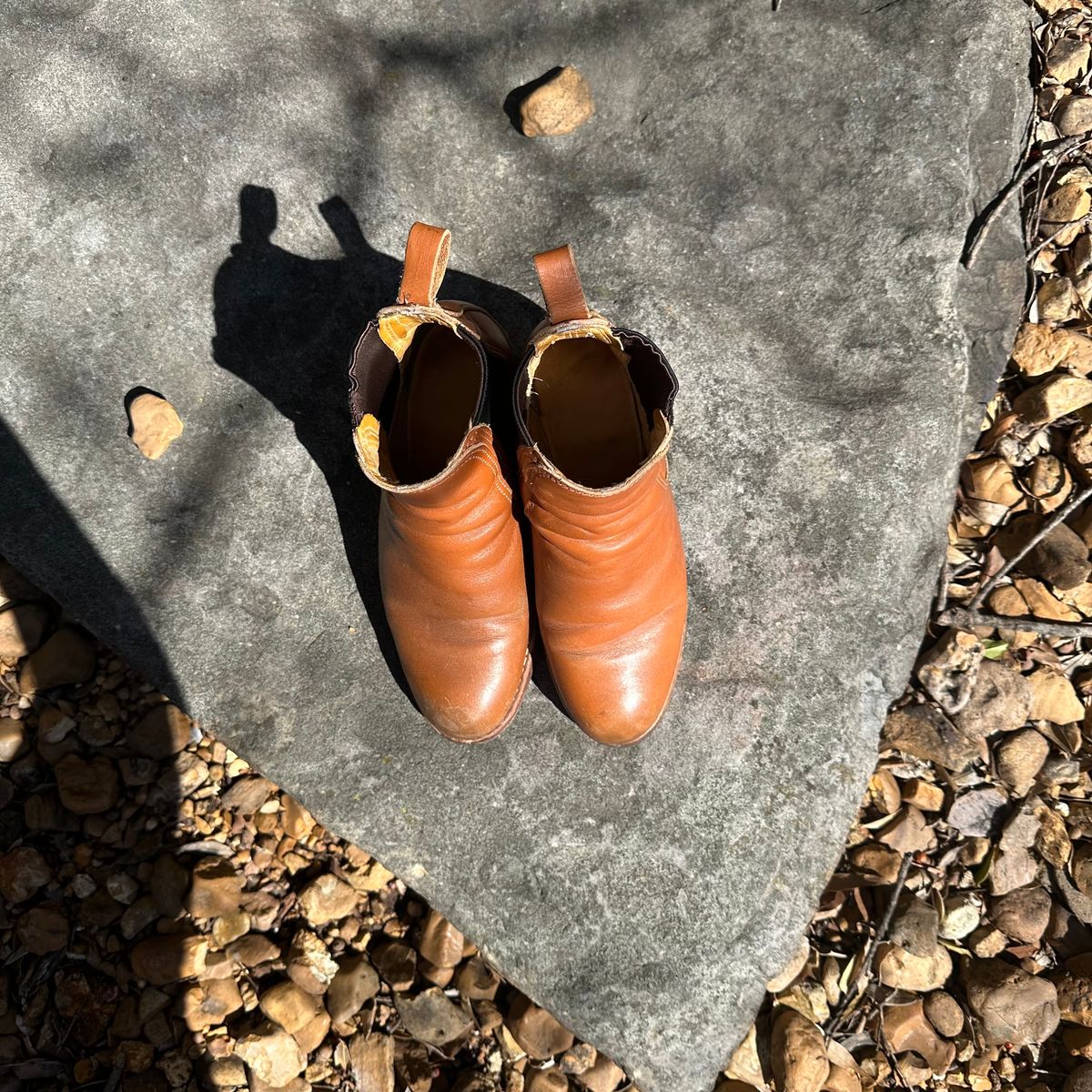 Photo by lydialove on March 4, 2023 of the Red Wing Unlisted Model in Unlisted Leather.