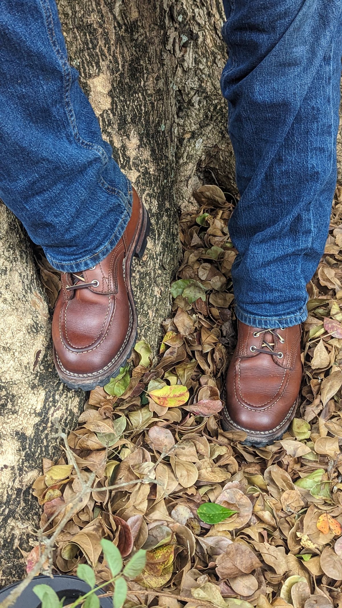 Photo by Briansbootpage on November 2, 2023 of the Nicks Moc Toe in Seidel 1964 Brown.