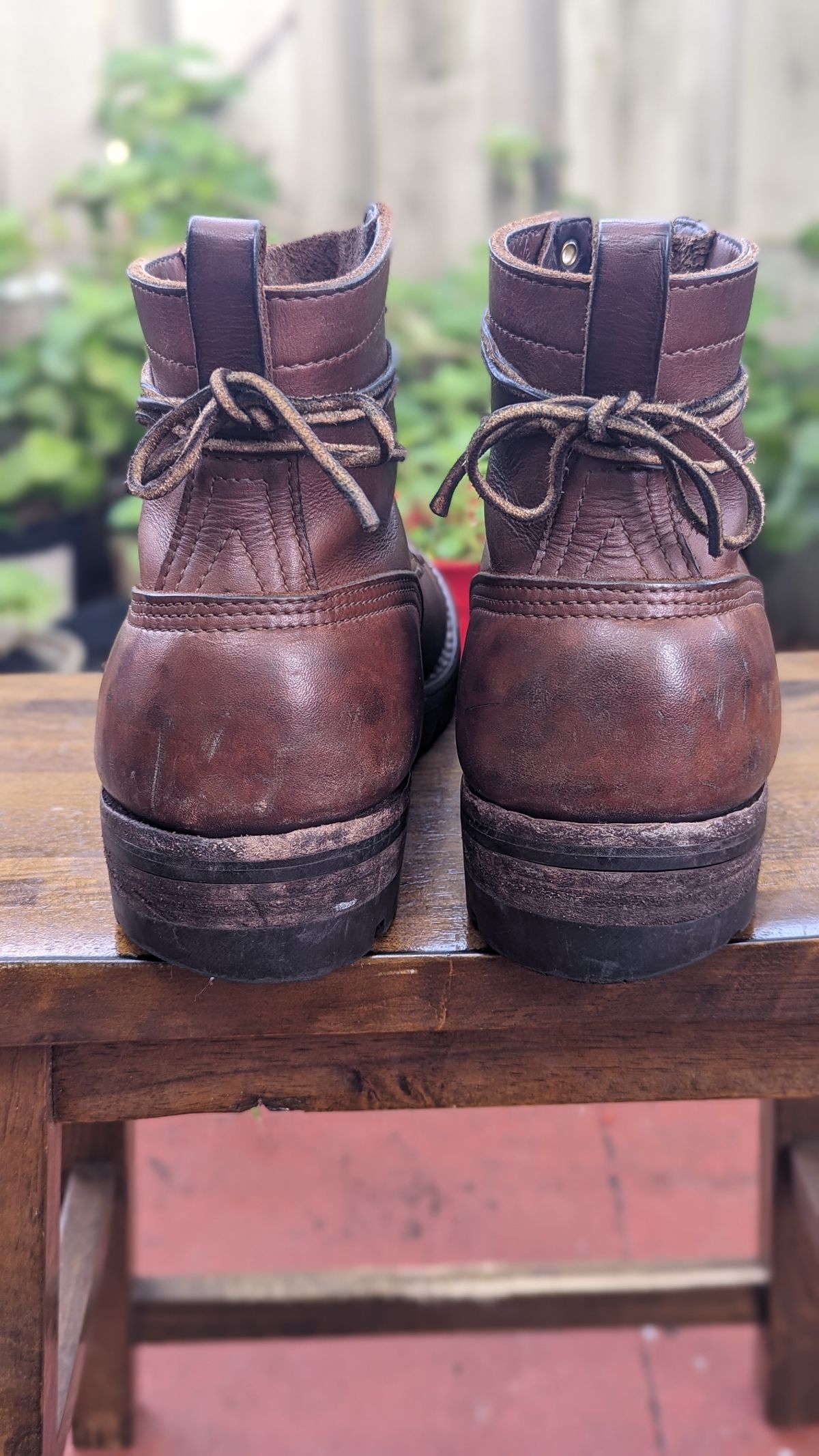 Photo by Briansbootpage on January 2, 2024 of the Nicks Moc Toe in Seidel 1964 Brown.