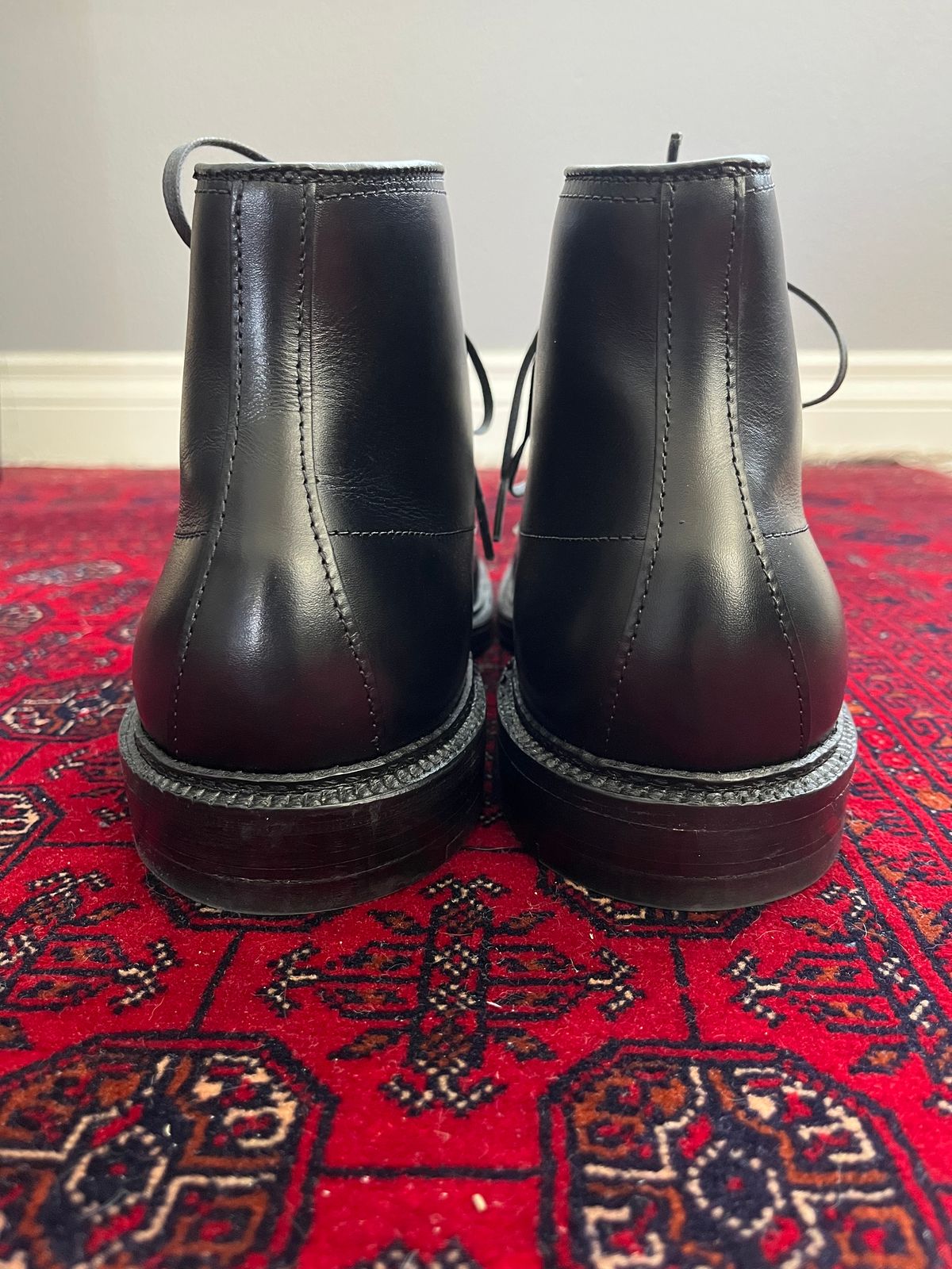 Photo by (deleted user) on November 2, 2023 of the Alden Indy Boot in Black Calfskin.