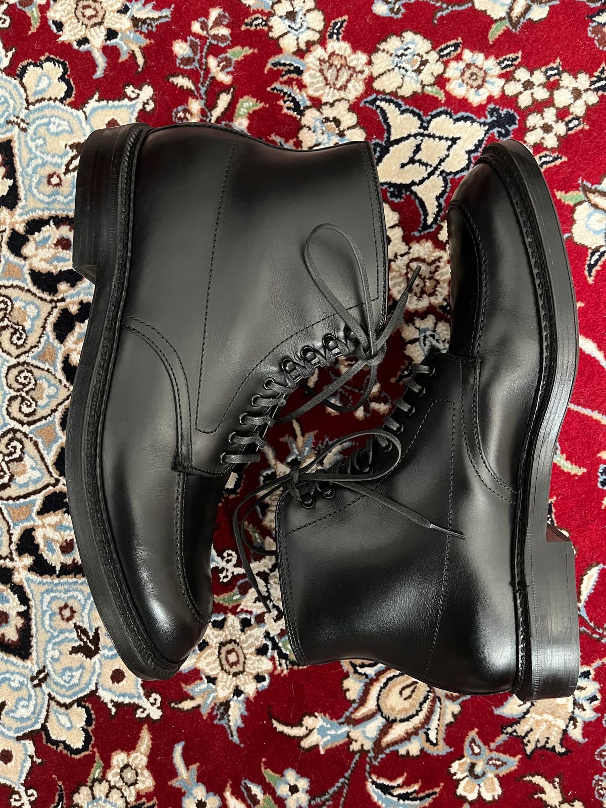 Photo by (deleted user) on November 2, 2023 of the Alden Indy Boot in Black Calfskin.
