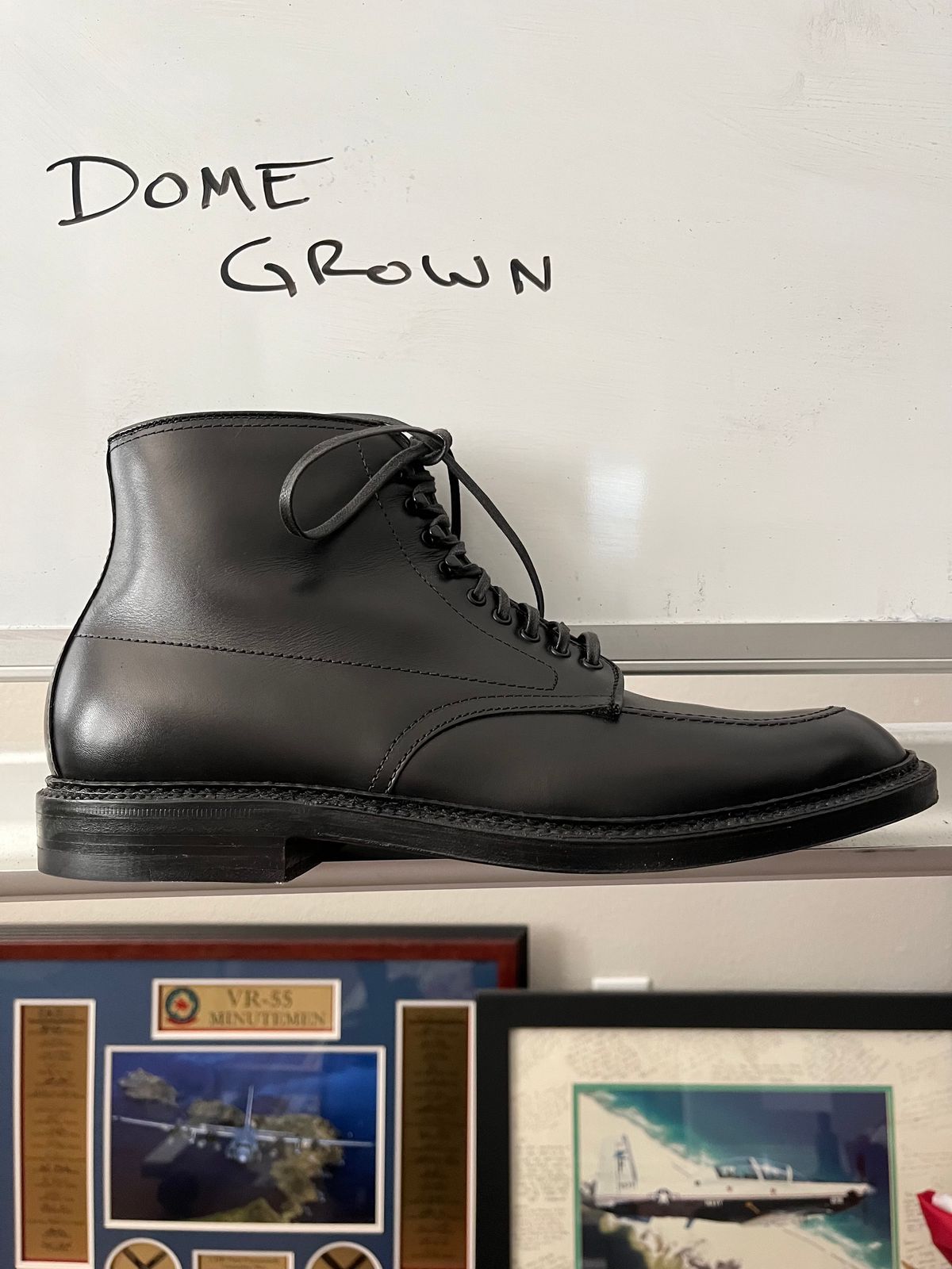 Photo by (deleted user) on November 2, 2023 of the Alden Indy Boot in Black Calfskin.