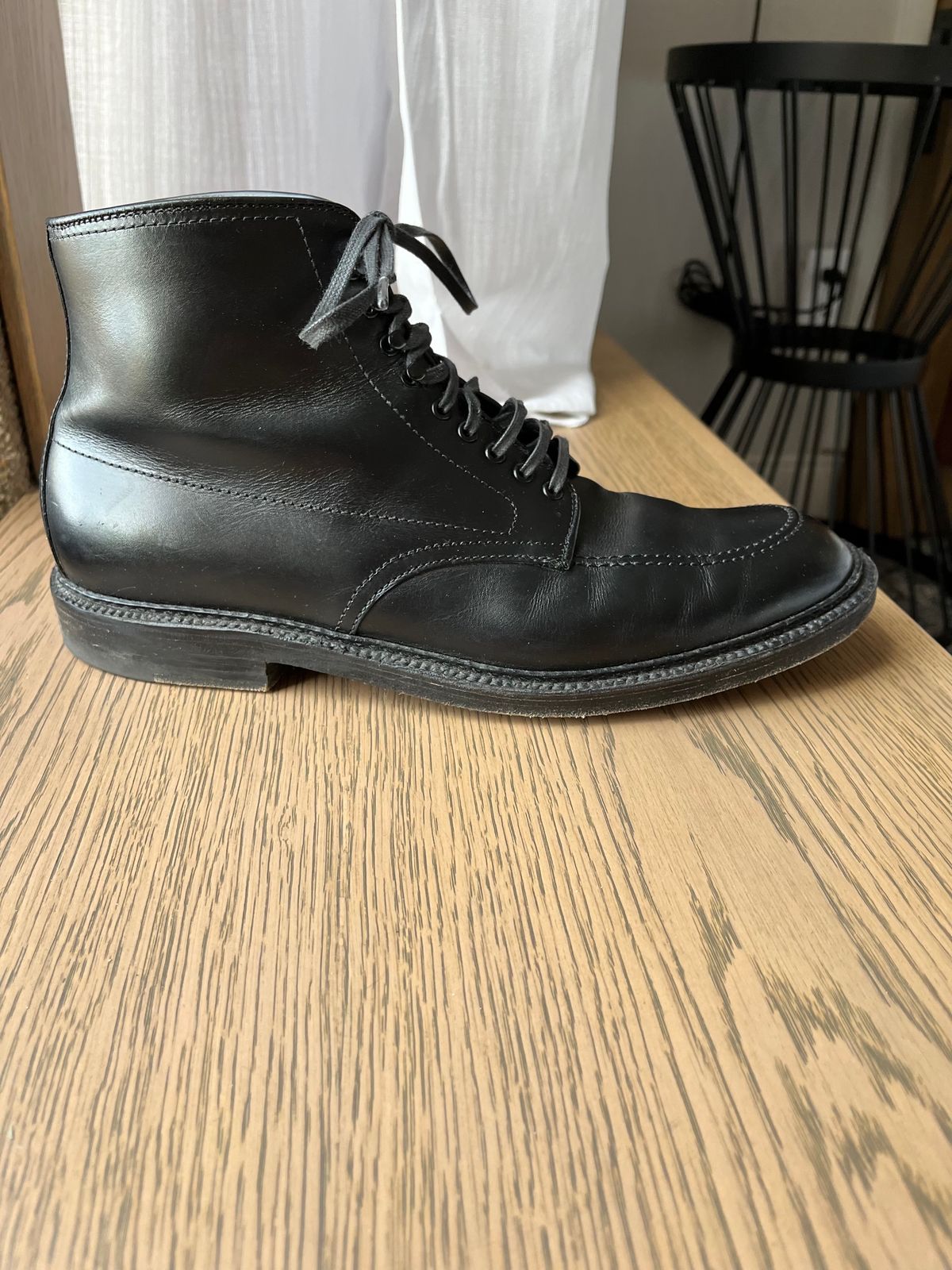 Photo by (deleted user) on December 4, 2023 of the Alden Indy Boot in Black Calfskin.