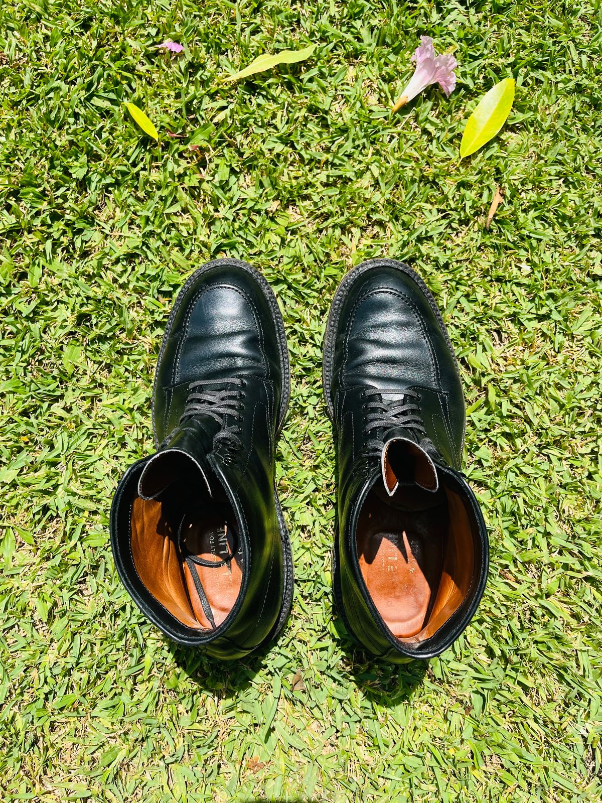 Photo by (deleted user) on March 5, 2024 of the Alden Indy Boot in Black Calfskin.