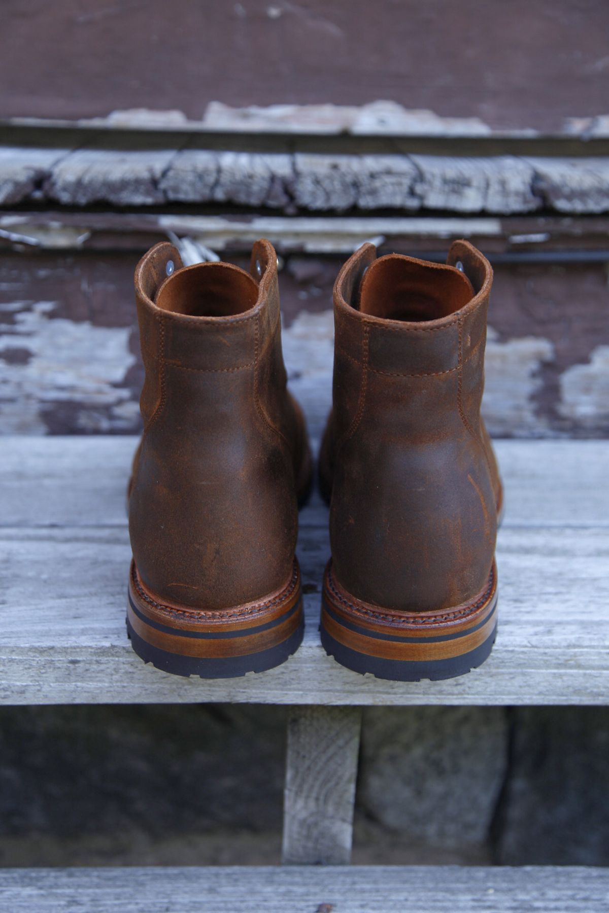 Photo by evknee on October 1, 2023 of the Parkhurst The Richmond in Rust Waxy.
