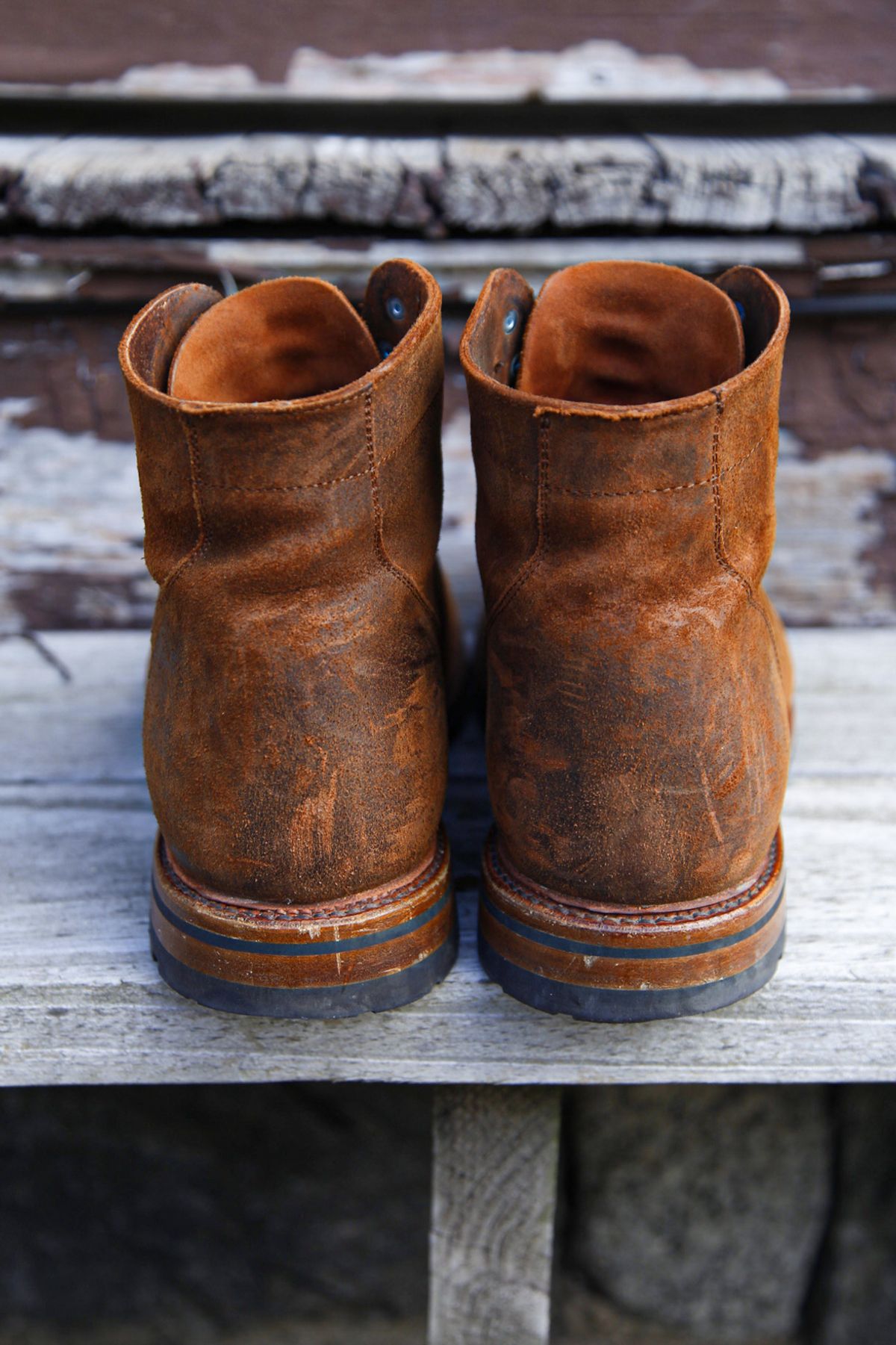 Photo by evknee on November 4, 2023 of the Parkhurst The Richmond in Rust Waxy.