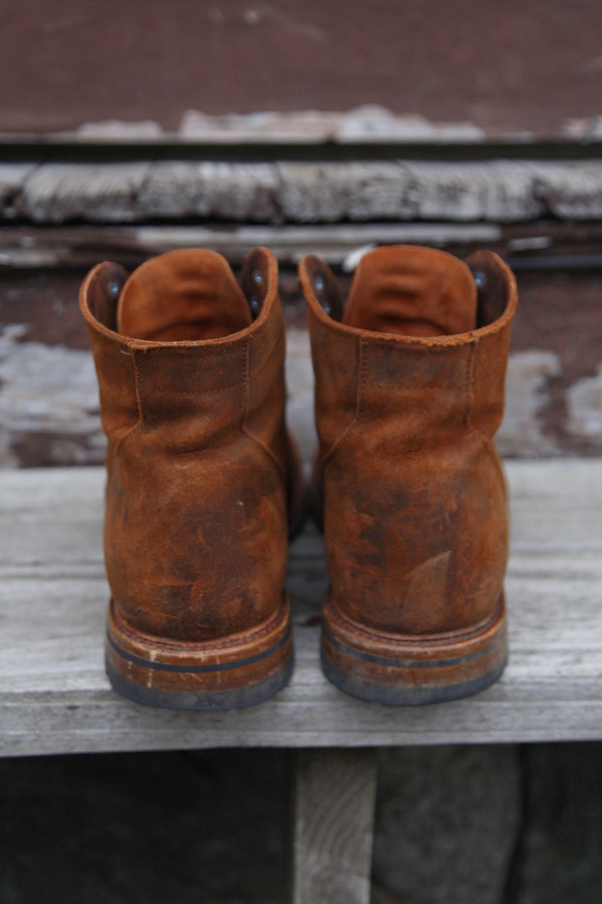 Photo by evknee on January 6, 2024 of the Parkhurst The Richmond in Rust Waxy.