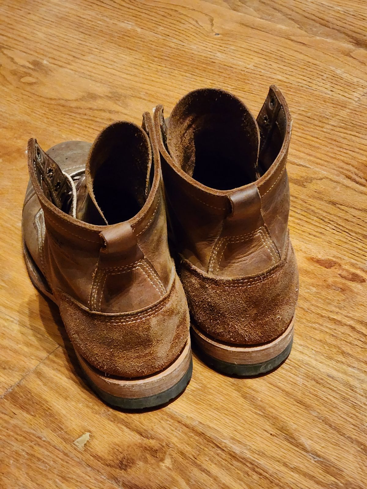Photo by ChrisreedTN on February 6, 2023 of the White's MP-Sherman Toe Cap in Unknown Leather.