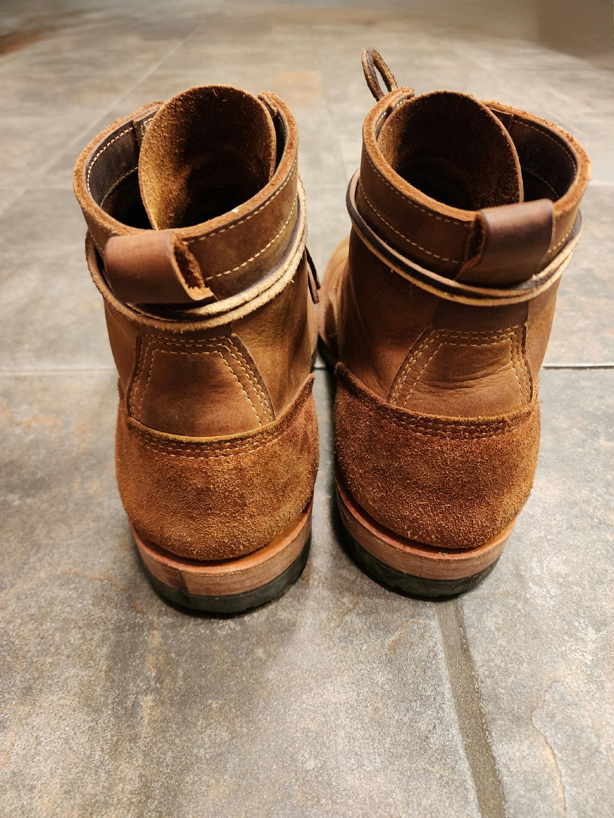 Photo by ChrisreedTN on April 6, 2023 of the White's MP-Sherman Toe Cap in Unknown Leather.