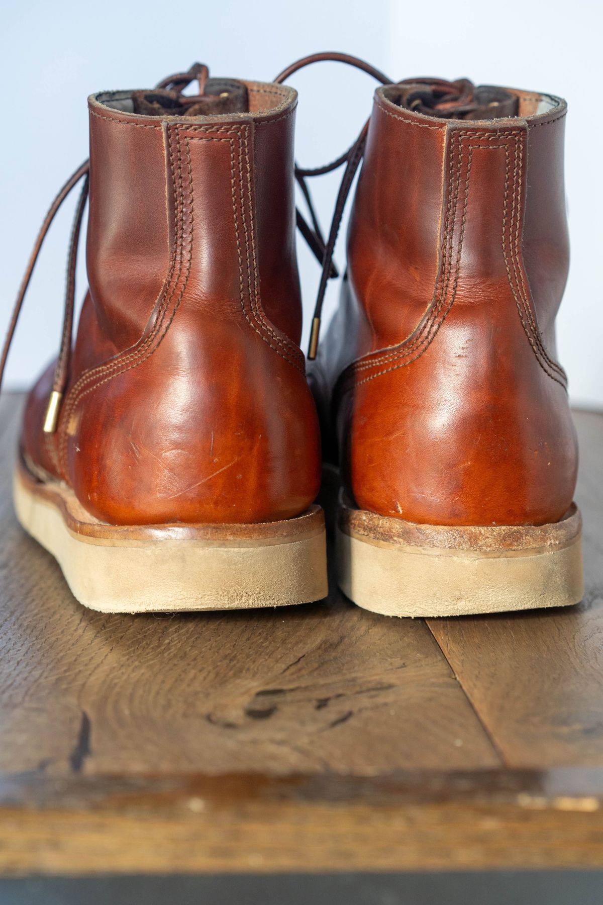 Photo by varnu on November 2, 2023 of the Nicks Free Range in Wickett & Craig Tan Oiled Latigo.