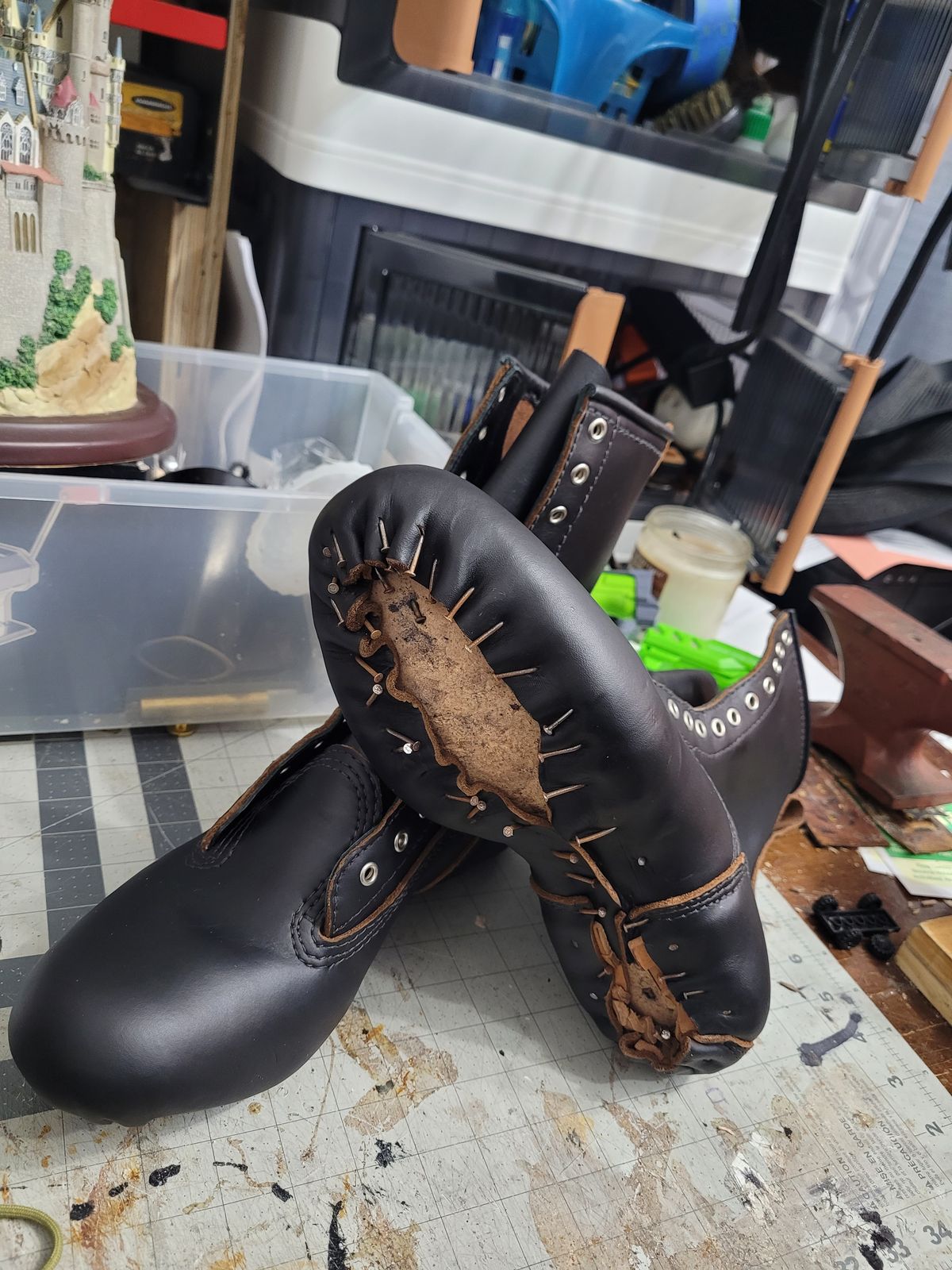 Photo by Schmittworks on June 2, 2025 of the Schmittworks Sw919 in Canyon Black By Sb Foot.