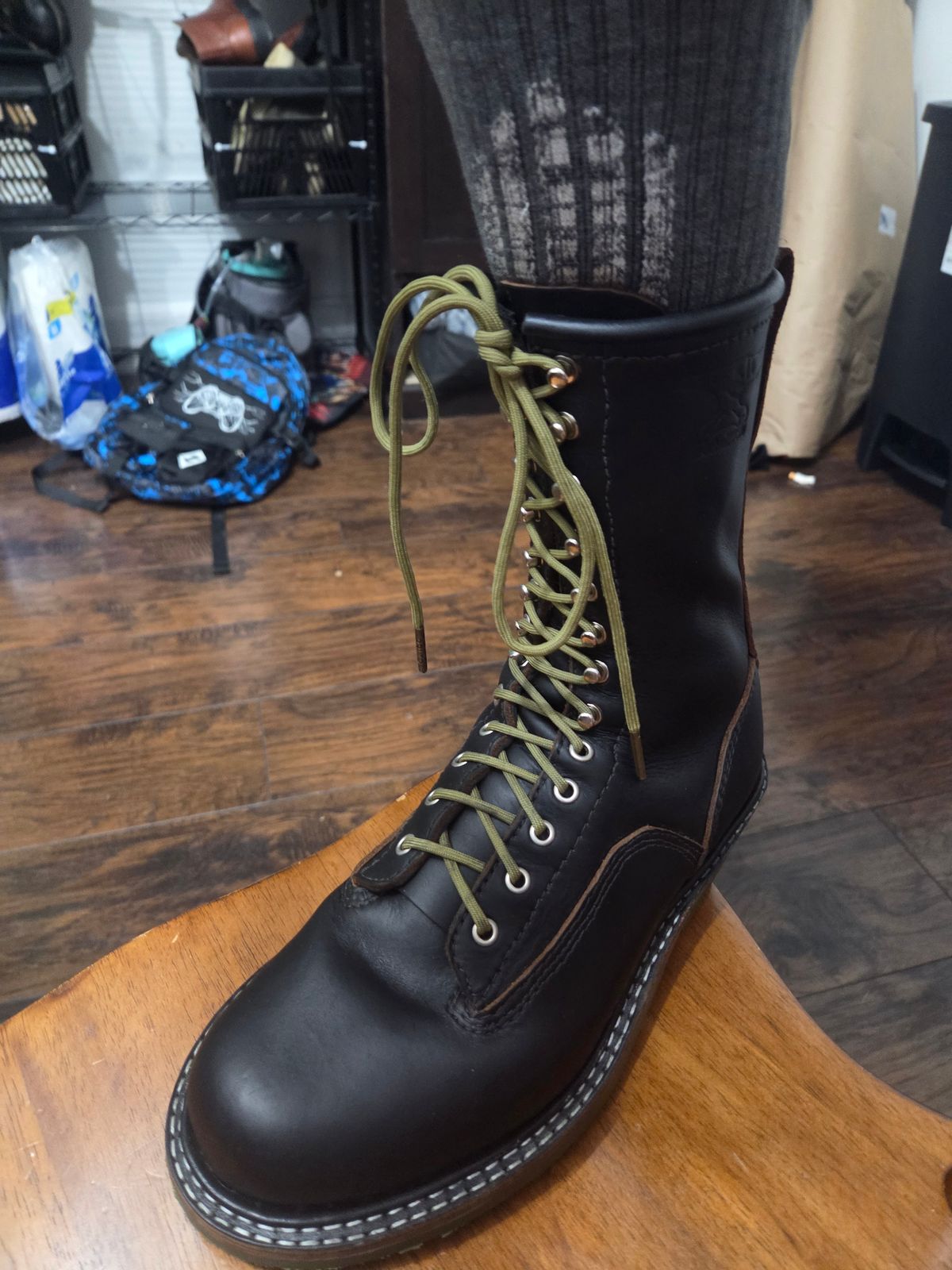 Photo by Schmittworks on October 1, 2025 of the Schmittworks Sw919 in Canyon Black By Sb Foot.