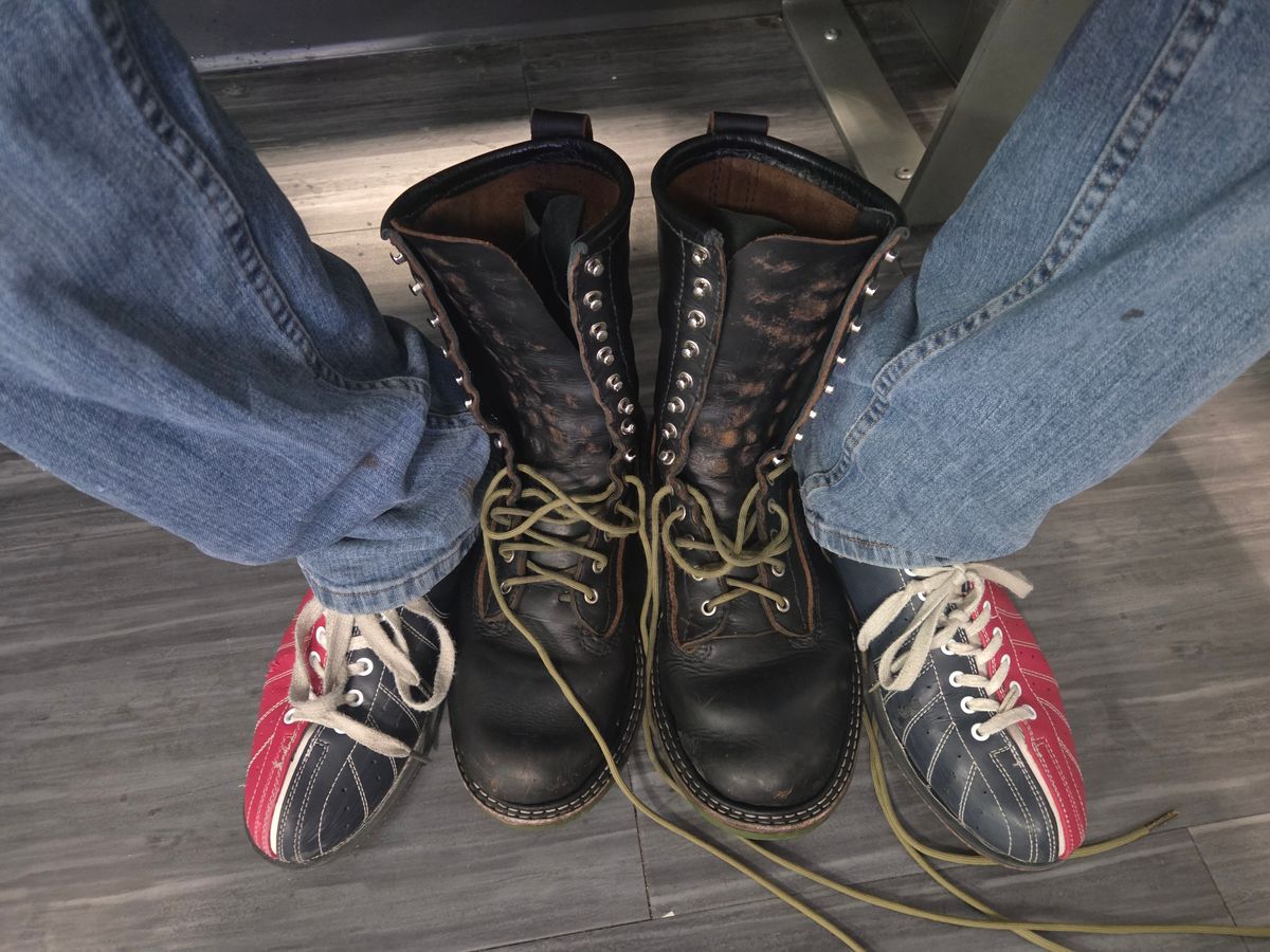 Photo by Schmittworks on January 18, 2026 of the Schmittworks Sw919 in Canyon Black By Sb Foot.