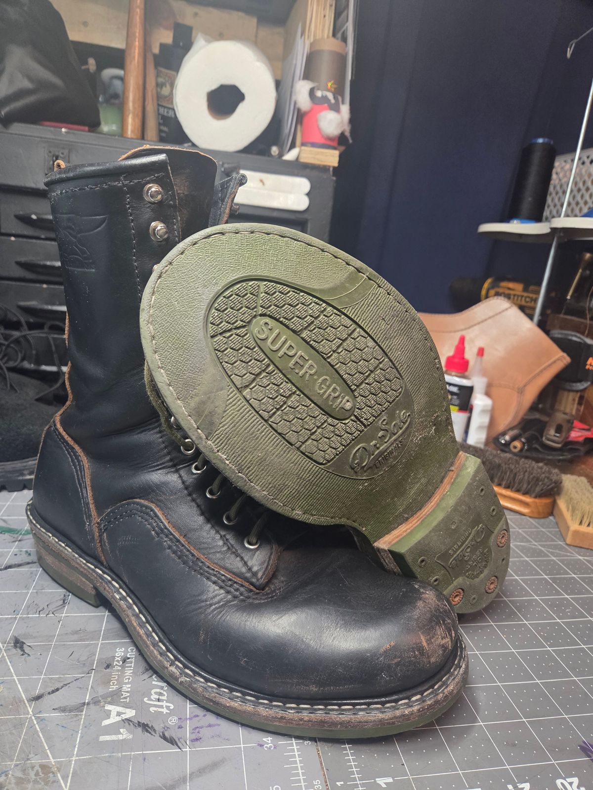 Photo by Schmittworks on March 1, 2026 of the Schmittworks Sw919 in Canyon Black By Sb Foot.