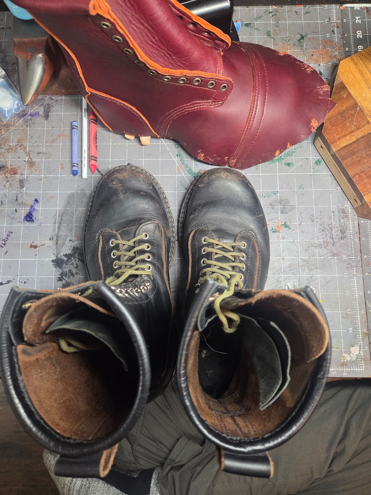 Photo by Schmittworks on April 2, 2026 of the Schmittworks Sw919 in Canyon Black By Sb Foot.