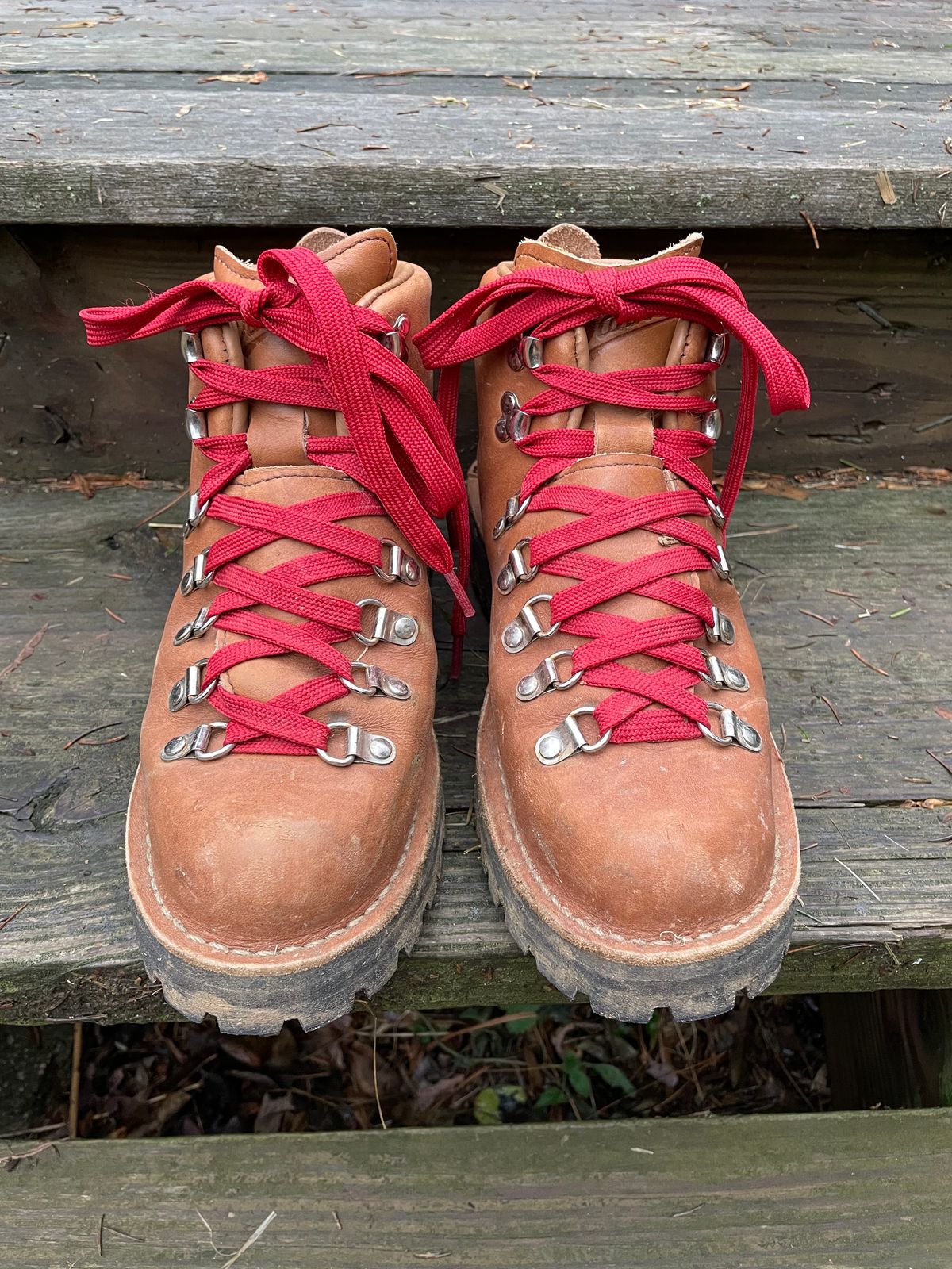 Photo by sarquat on January 4, 2023 of the Danner Mountain Light in Cascade Clovis Full Grain.