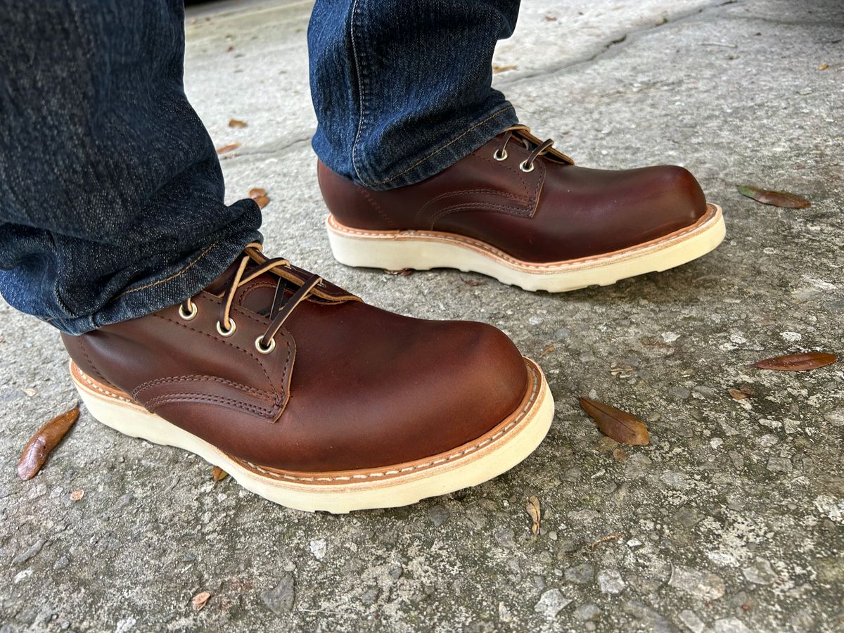 Photo by iTestBoots on November 23, 2023 of the White's Springdale in Seidel British Tan Double Shot.