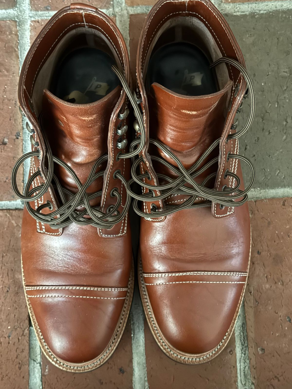 Photo by burrinboots on November 2, 2025 of the Parkhurst The Richmond in Maryam Bruciato TPR Horsebutt.