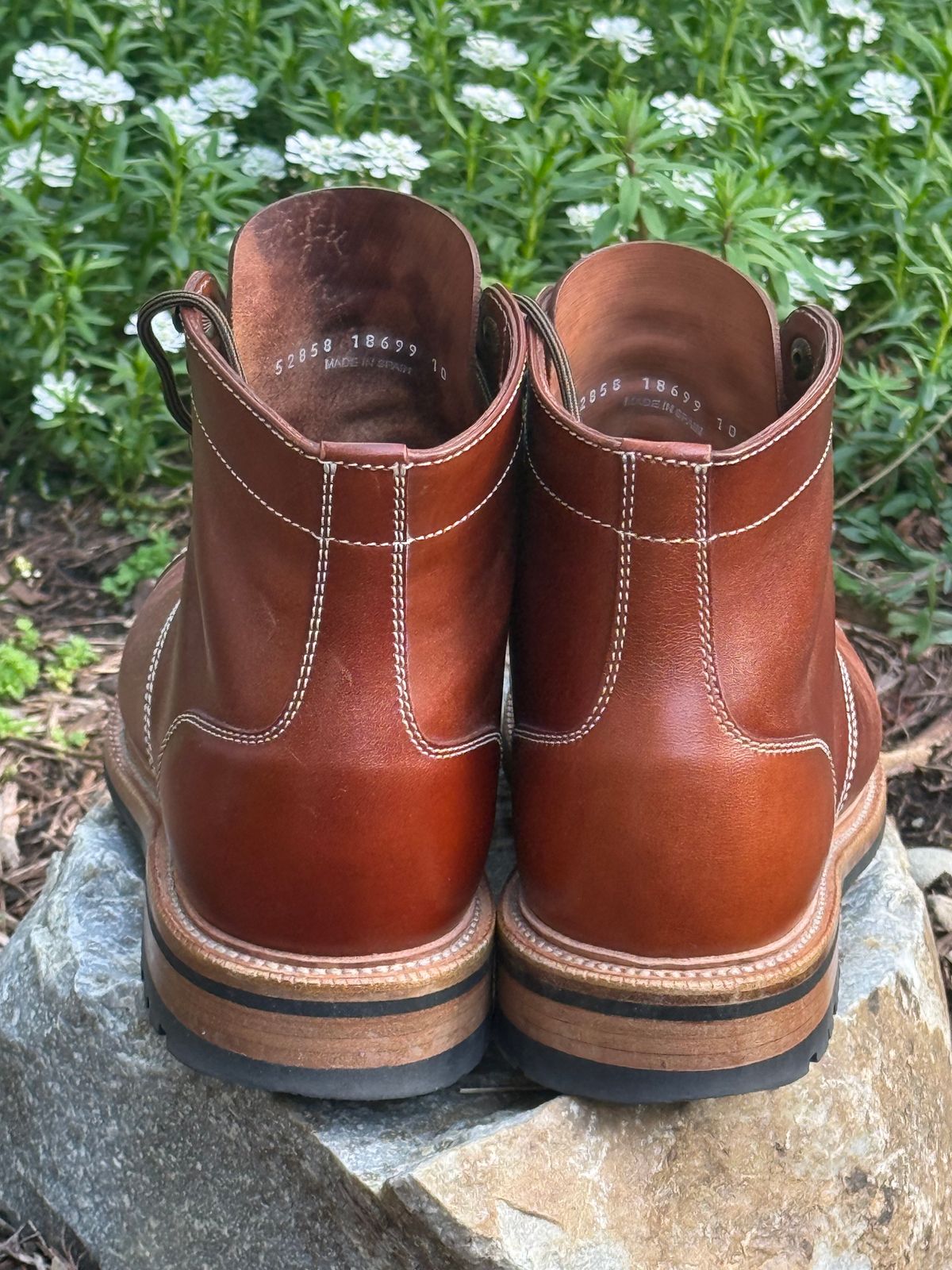 Photo by burrinboots on April 5, 2026 of the Parkhurst The Richmond in Maryam Bruciato TPR Horsebutt.