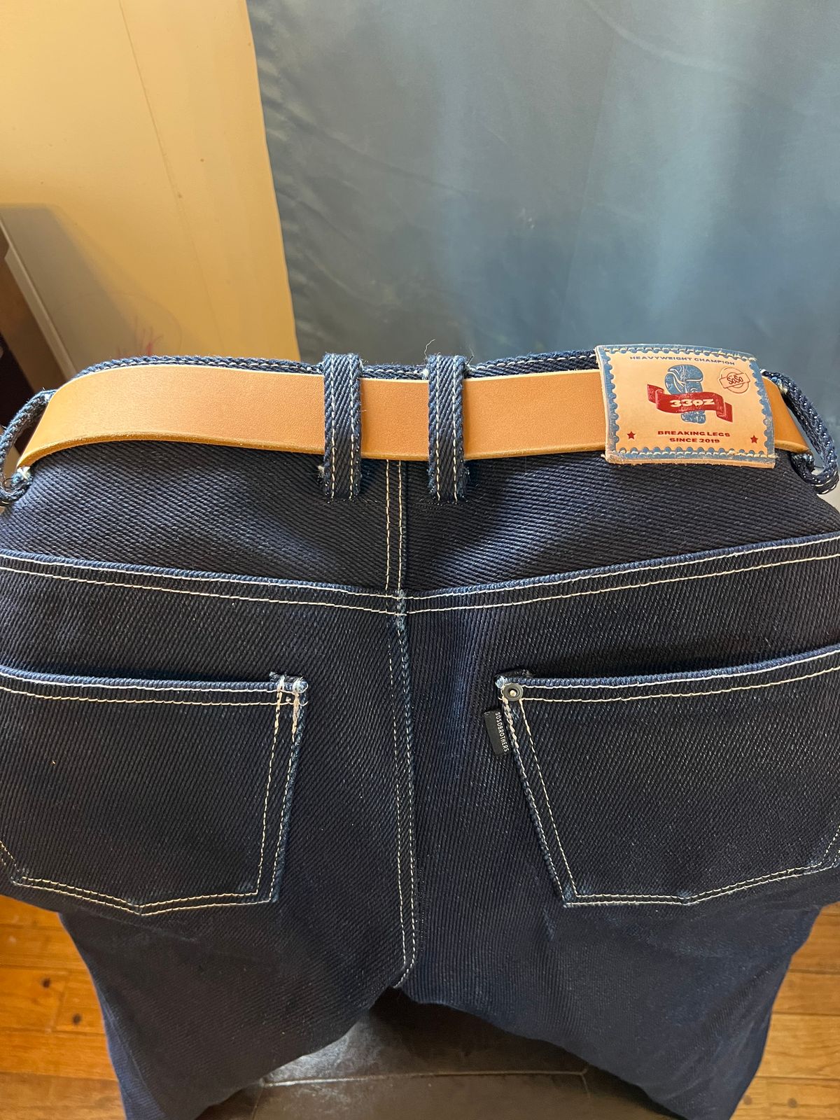 Photo by Ferachi on November 1, 2025 of the Nicks Classic Work Belt in Seidel 1964 Tan.