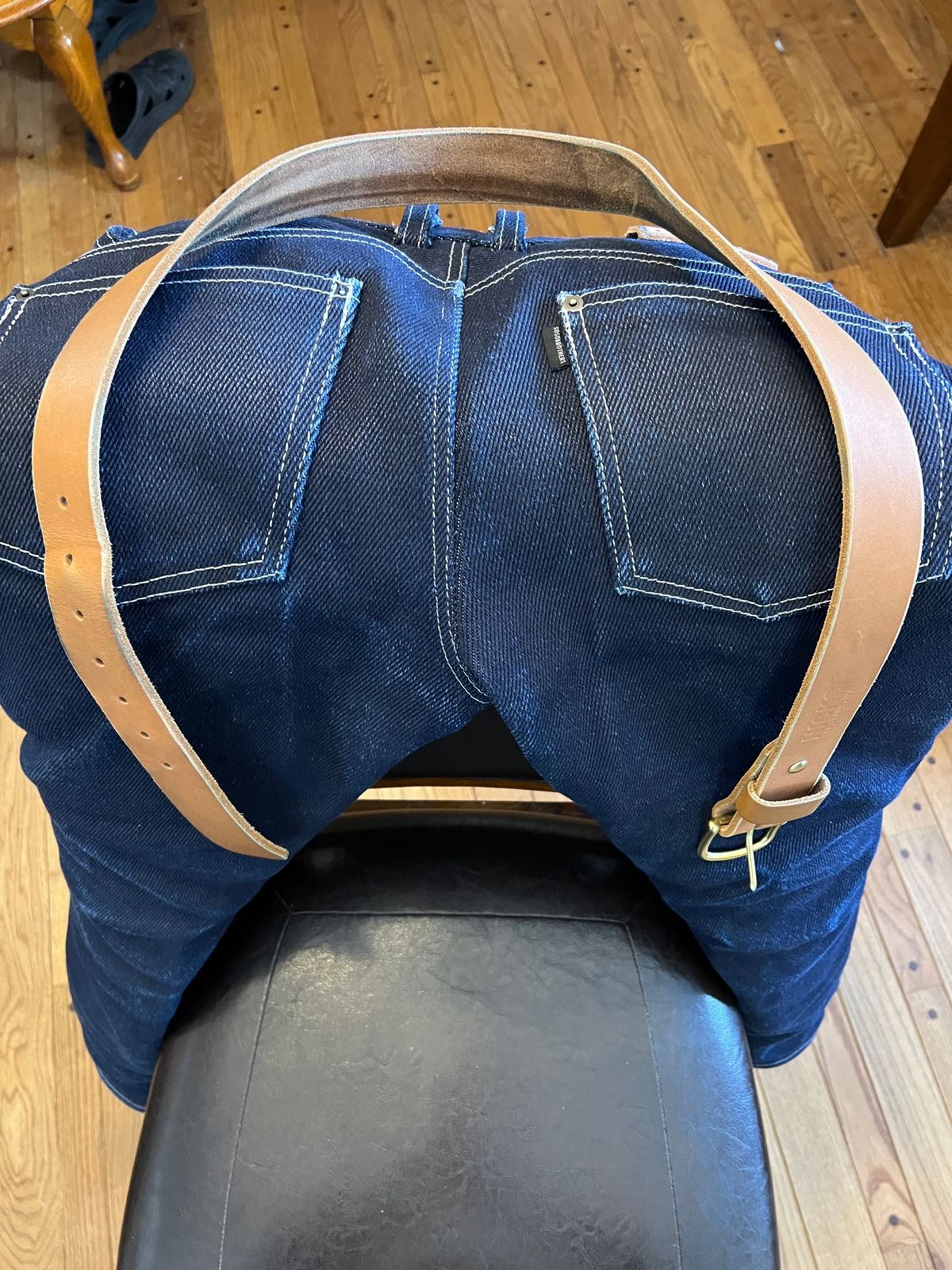 Photo by Ferachi on January 2, 2026 of the Nicks Classic Work Belt in Seidel 1964 Tan.