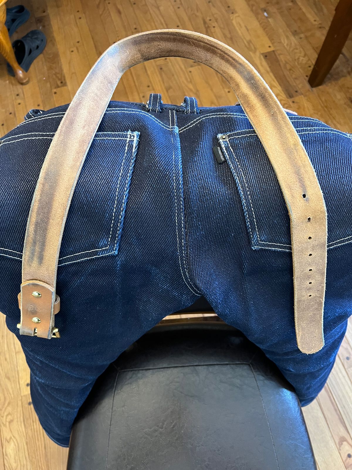 Photo by Ferachi on January 2, 2026 of the Nicks Classic Work Belt in Seidel 1964 Tan.