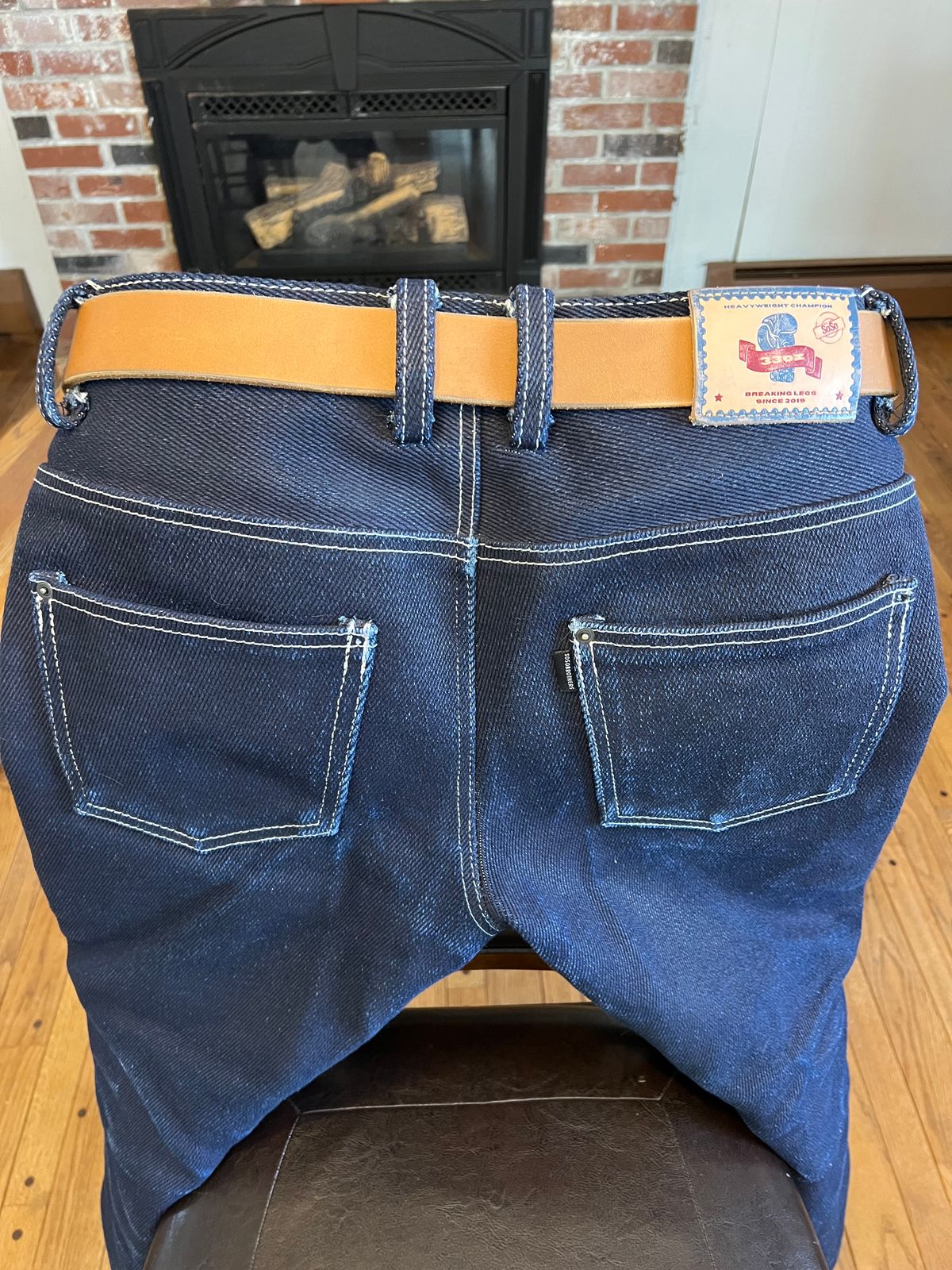 Photo by Ferachi on February 2, 2026 of the Nicks Classic Work Belt in Seidel 1964 Tan.