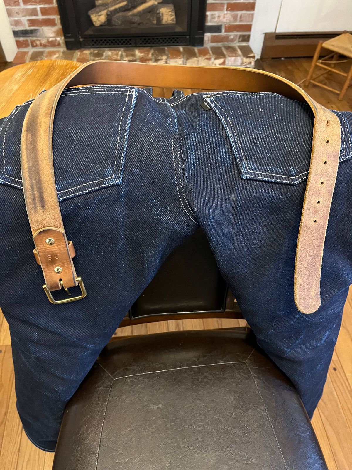 Photo by Ferachi on March 3, 2026 of the Nicks Classic Work Belt in Seidel 1964 Tan.