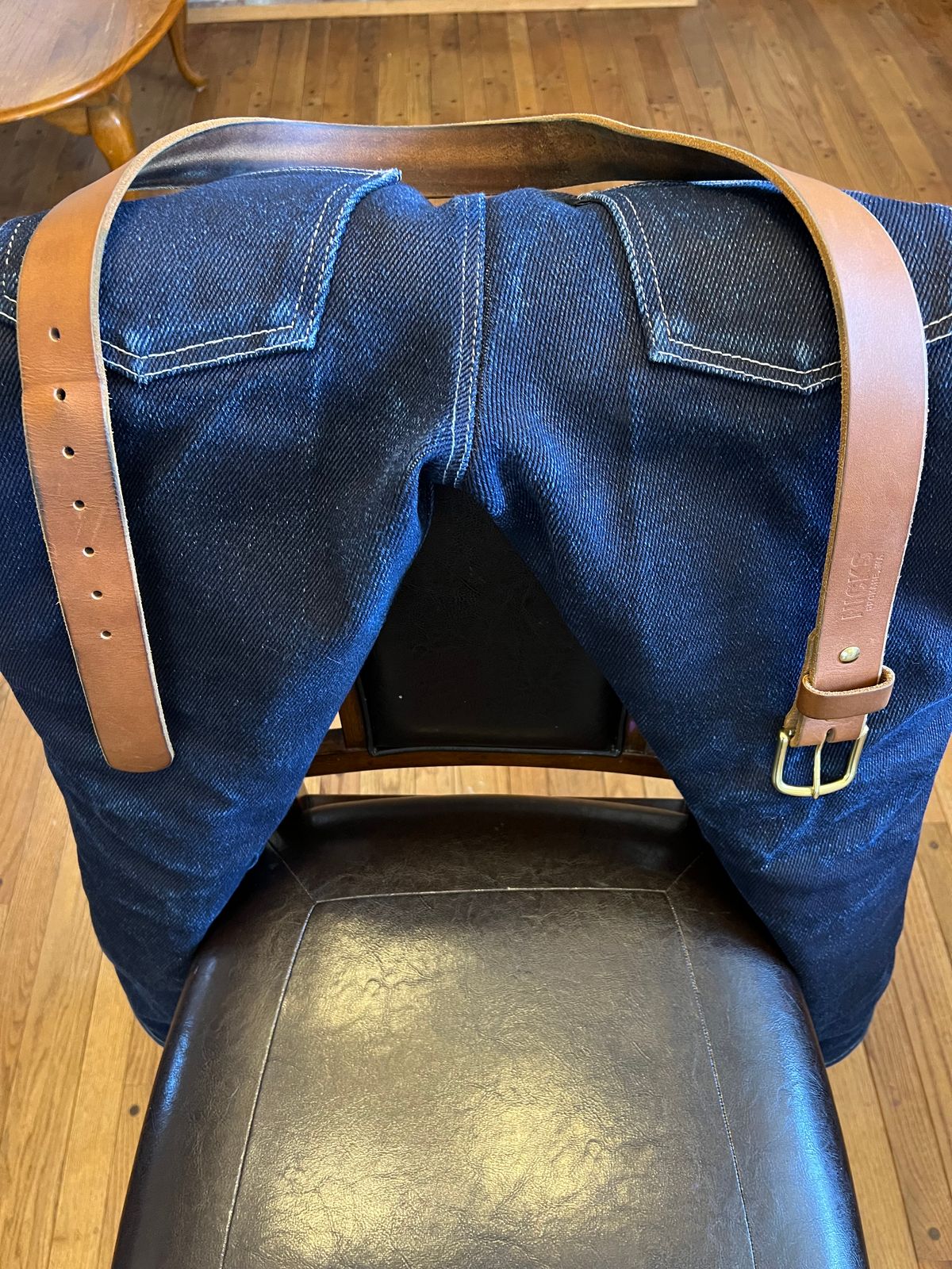 Photo by Ferachi on April 4, 2026 of the Nicks Classic Work Belt in Seidel 1964 Tan.