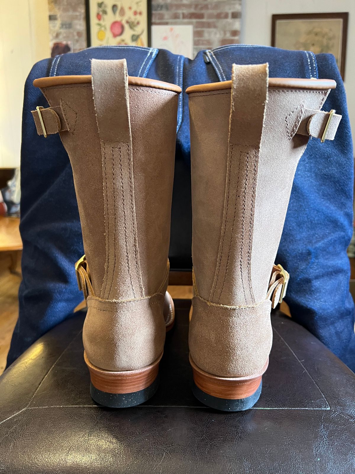 Photo by Ferachi on November 1, 2025 of the Nicks Brakeman in Seidel 1964 Tan Roughout.